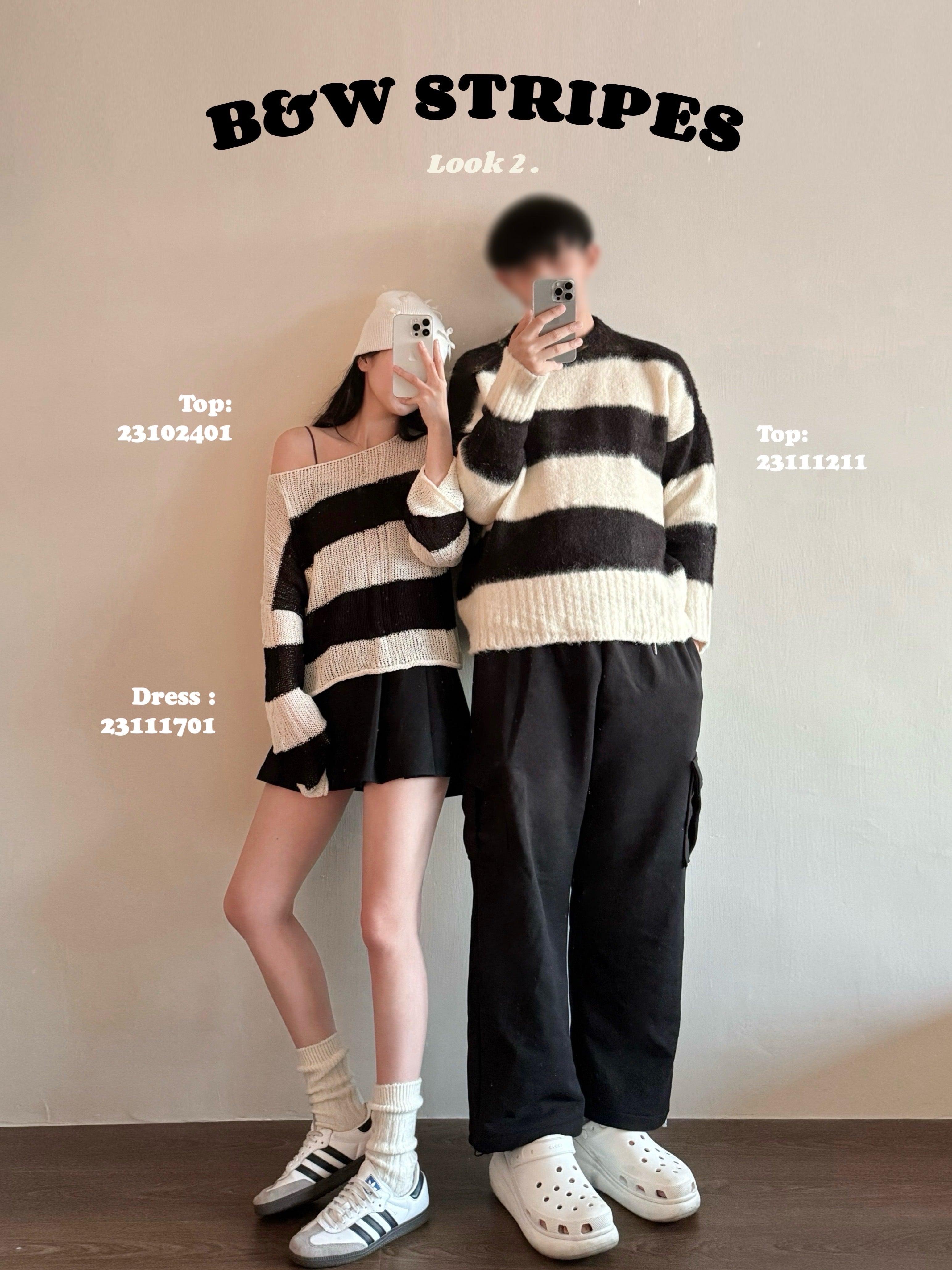 FW23 | B&W Stripe - UCLOPIA HK