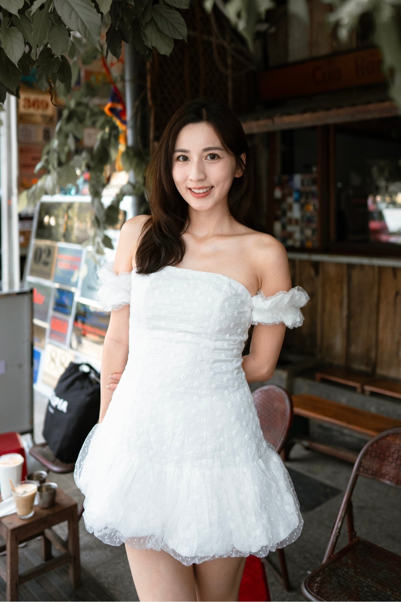 【首次越南連線!🇻🇳】甜美仙氣波波蕾絲連身裙