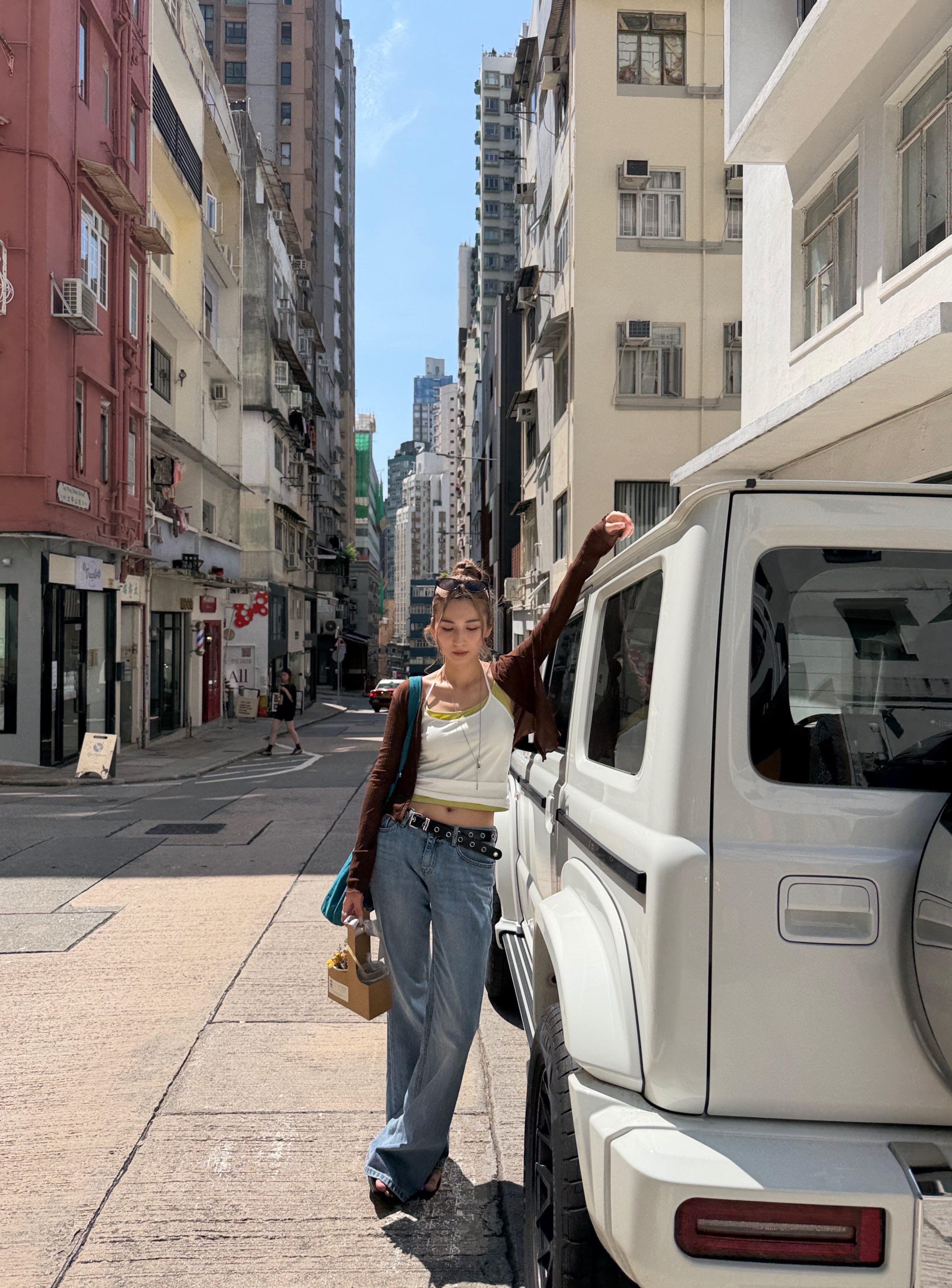 The store owner's first pair of low-rise jeans! My Perfect Low-rise Jeans