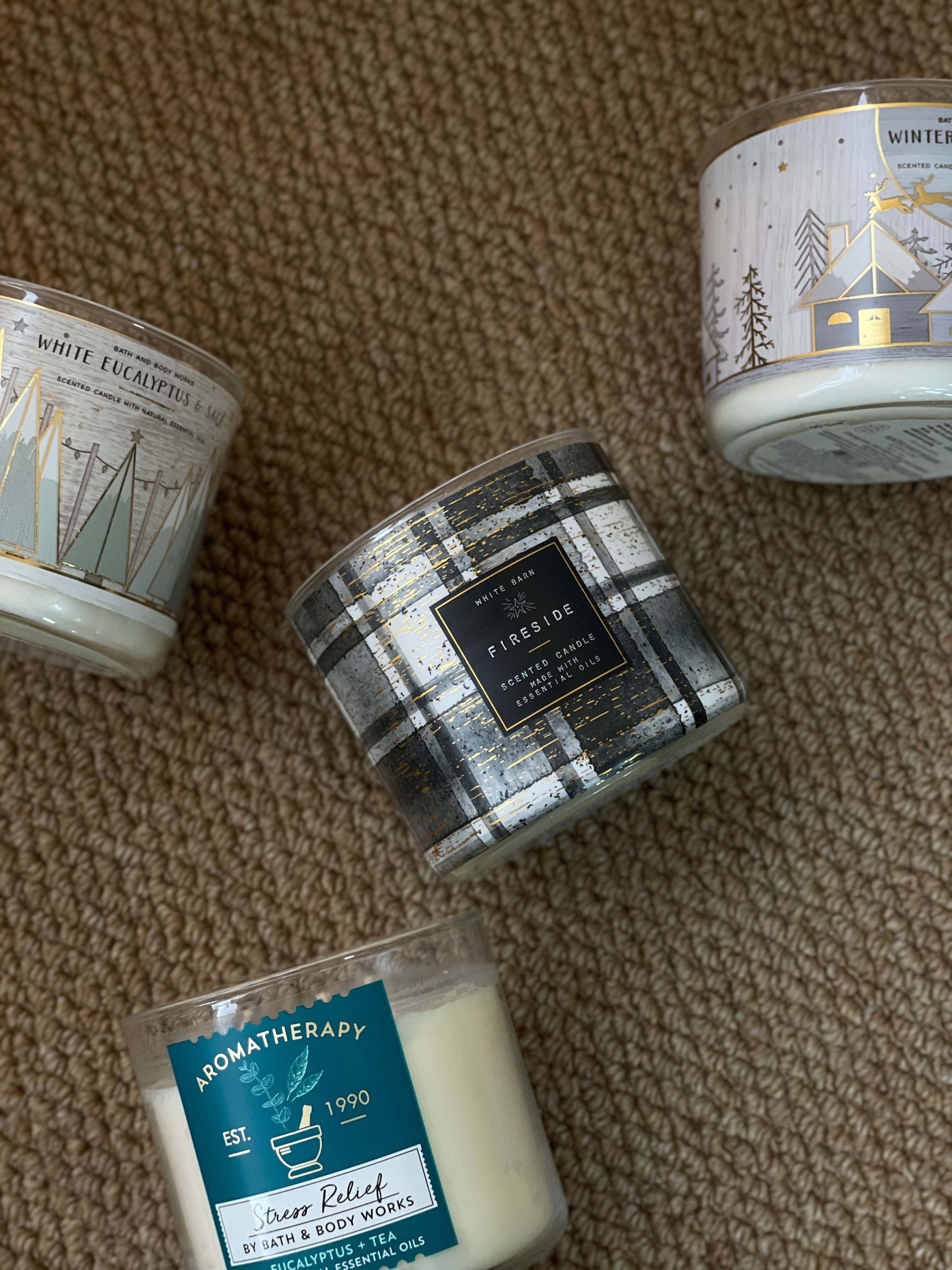 【絕版品牌代購】BBW SCENTED 3-WICKS CANDLE #1