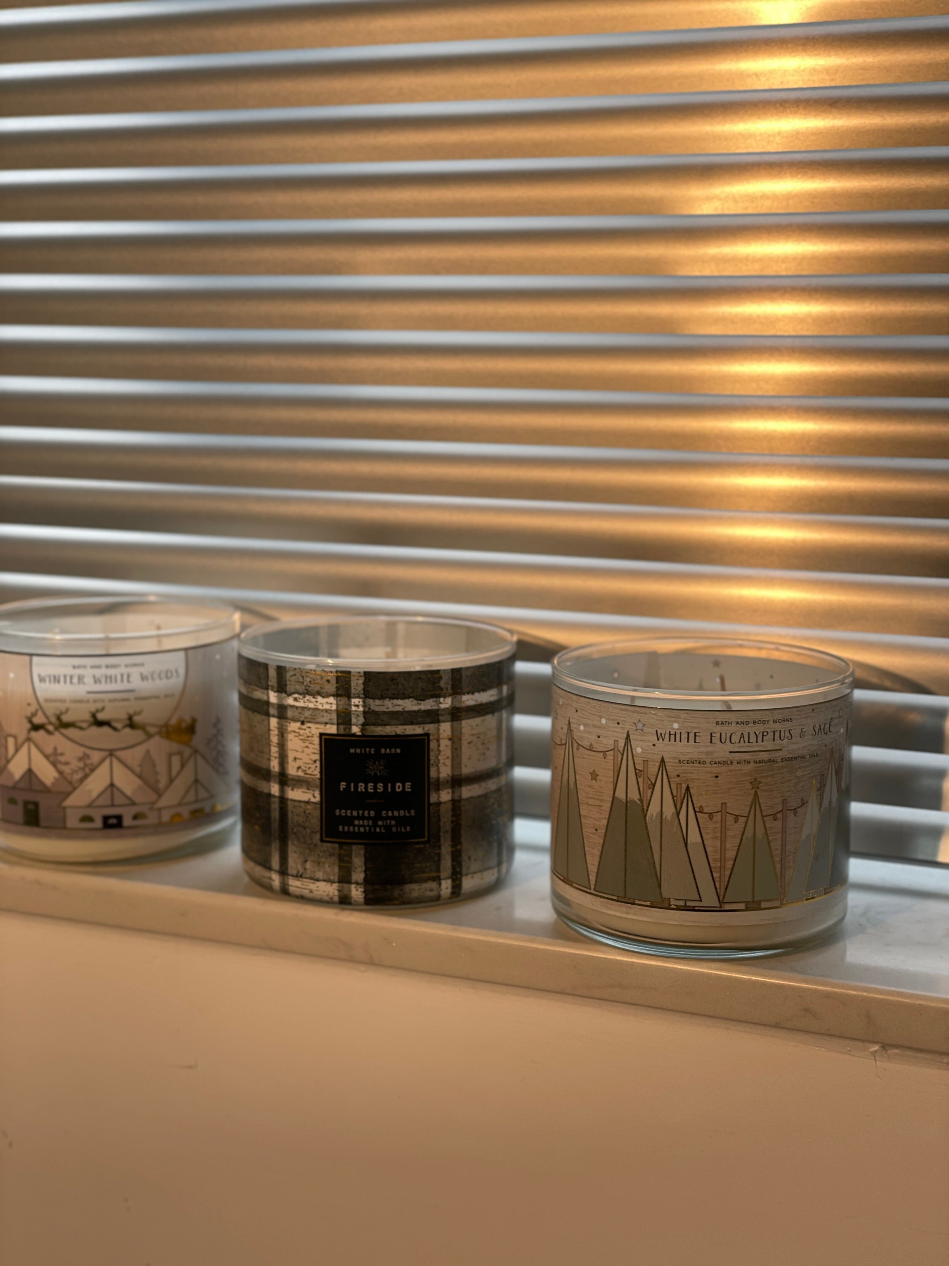 【絕版品牌代購】BBW SCENTED 3-WICKS CANDLE #1
