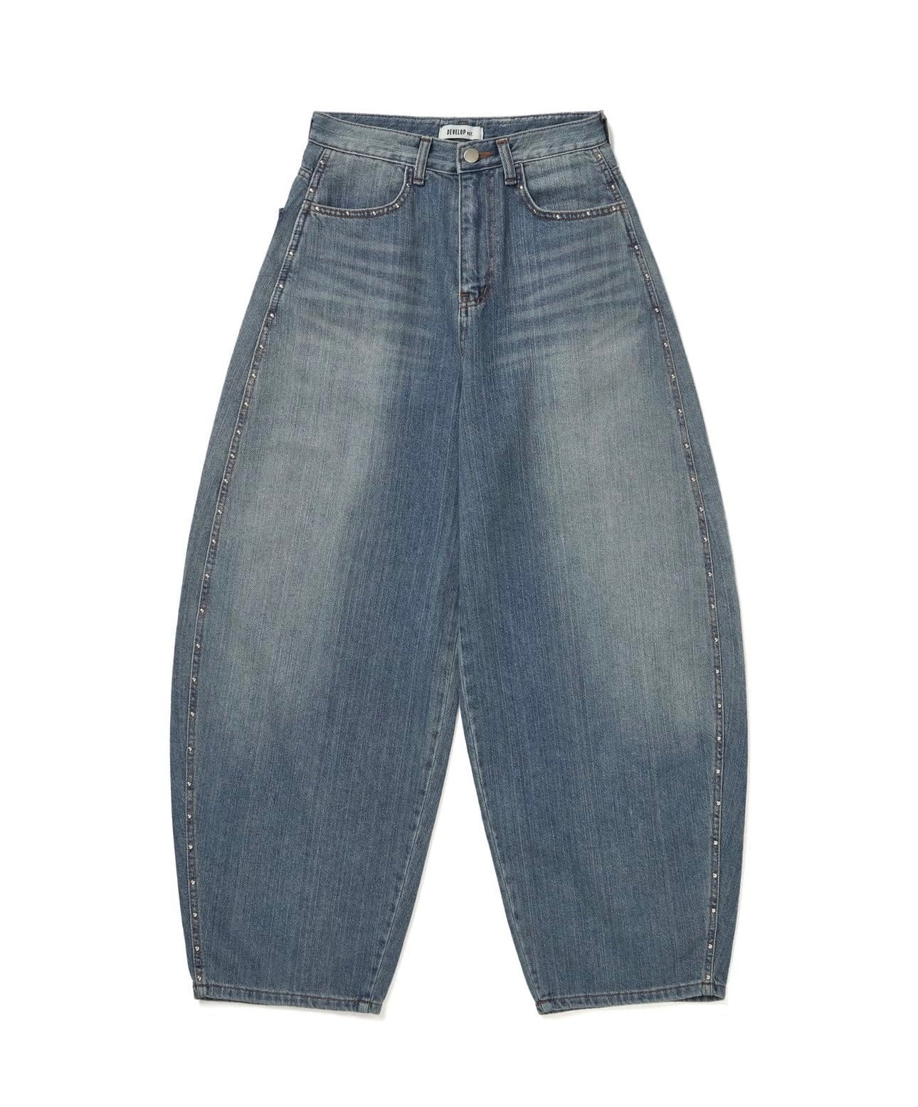 【Threads の 神褲大合集👖!】柳釘氣球鬆軟牛仔褲 ⌯・ᴗ・⌯ಣ