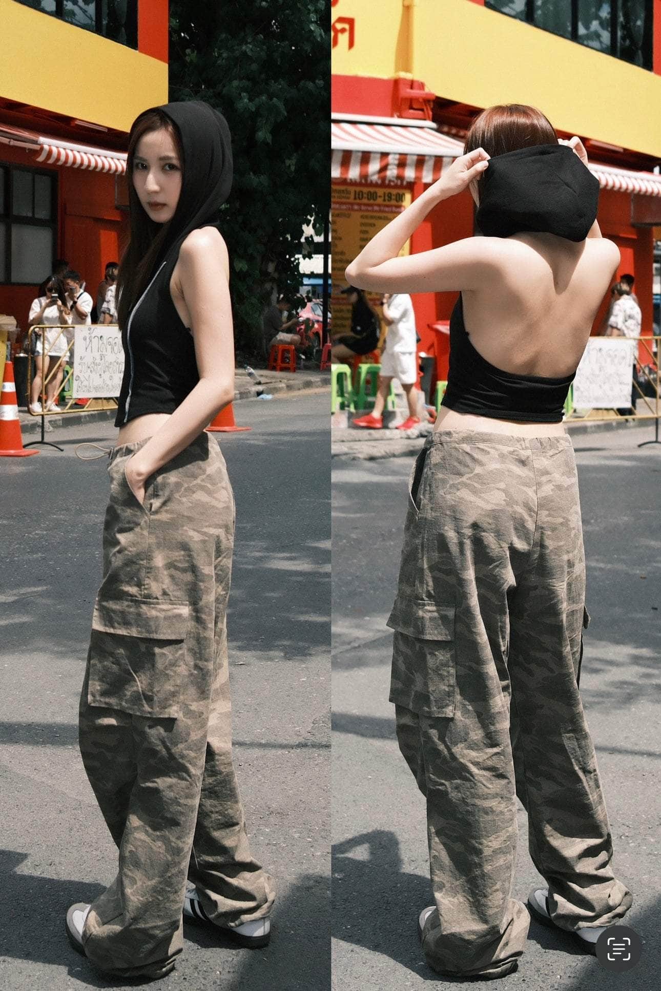 【瑕疵品❗️】 Camo Wide Cargo Pants