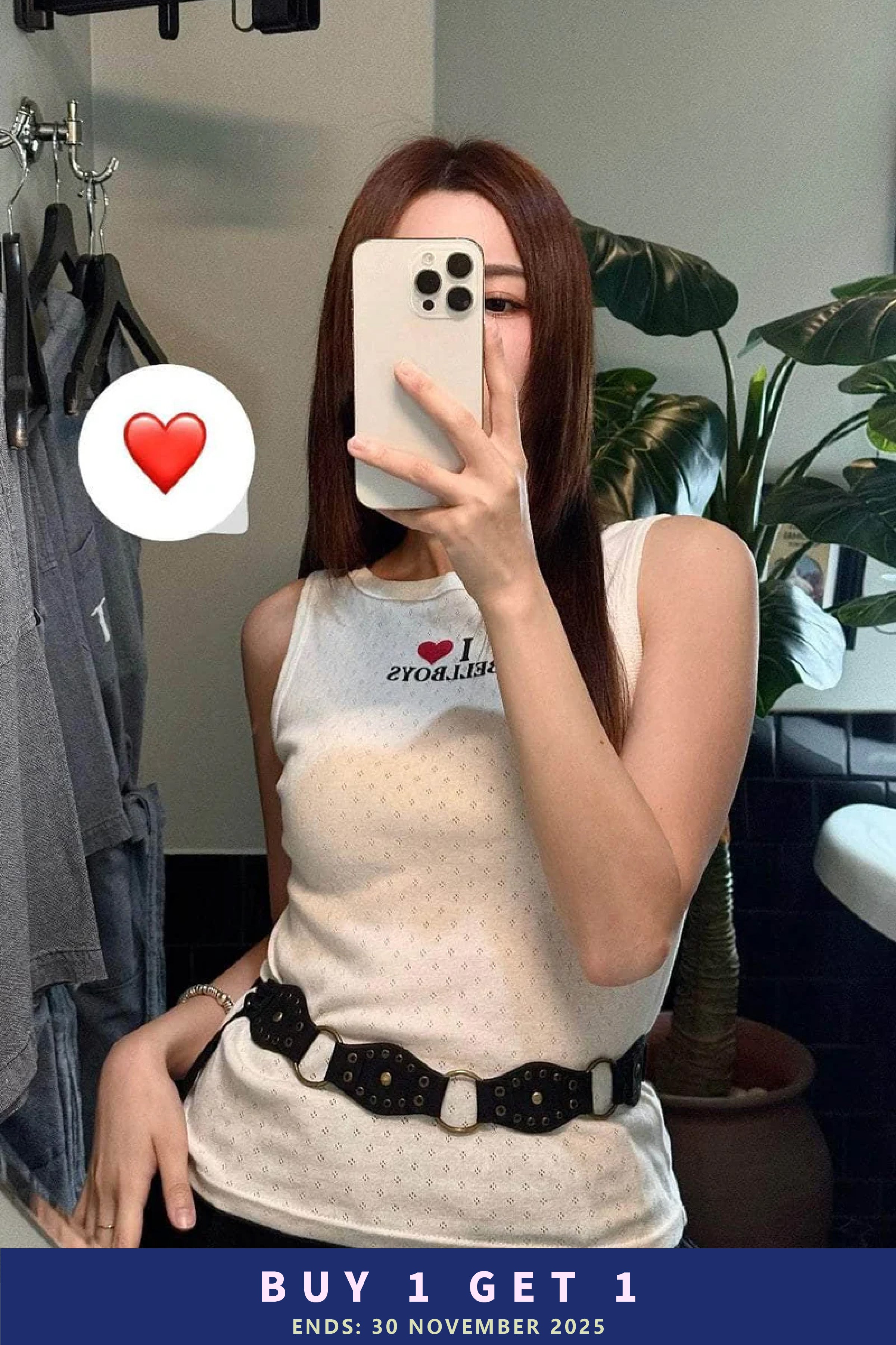 【必試入門Y2K🎧】店主私心超喜歡❤️ I Love Bellboys Soft top