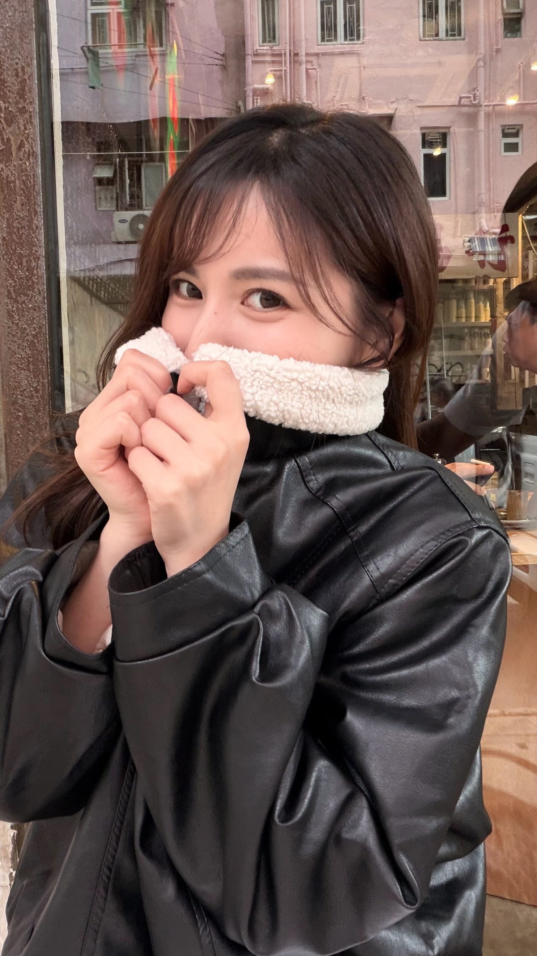 【秋冬的連線🍁】重磅震撼款!羊羔毛翻領厚毛皮褸