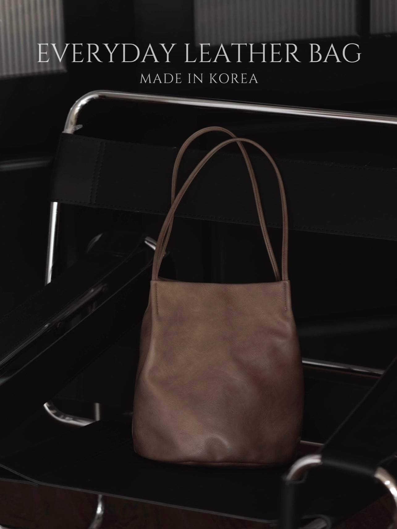 韓國服飾 袋韓國 王牌產品🏆【新色大象灰】適合任何場合的軟皮袋
