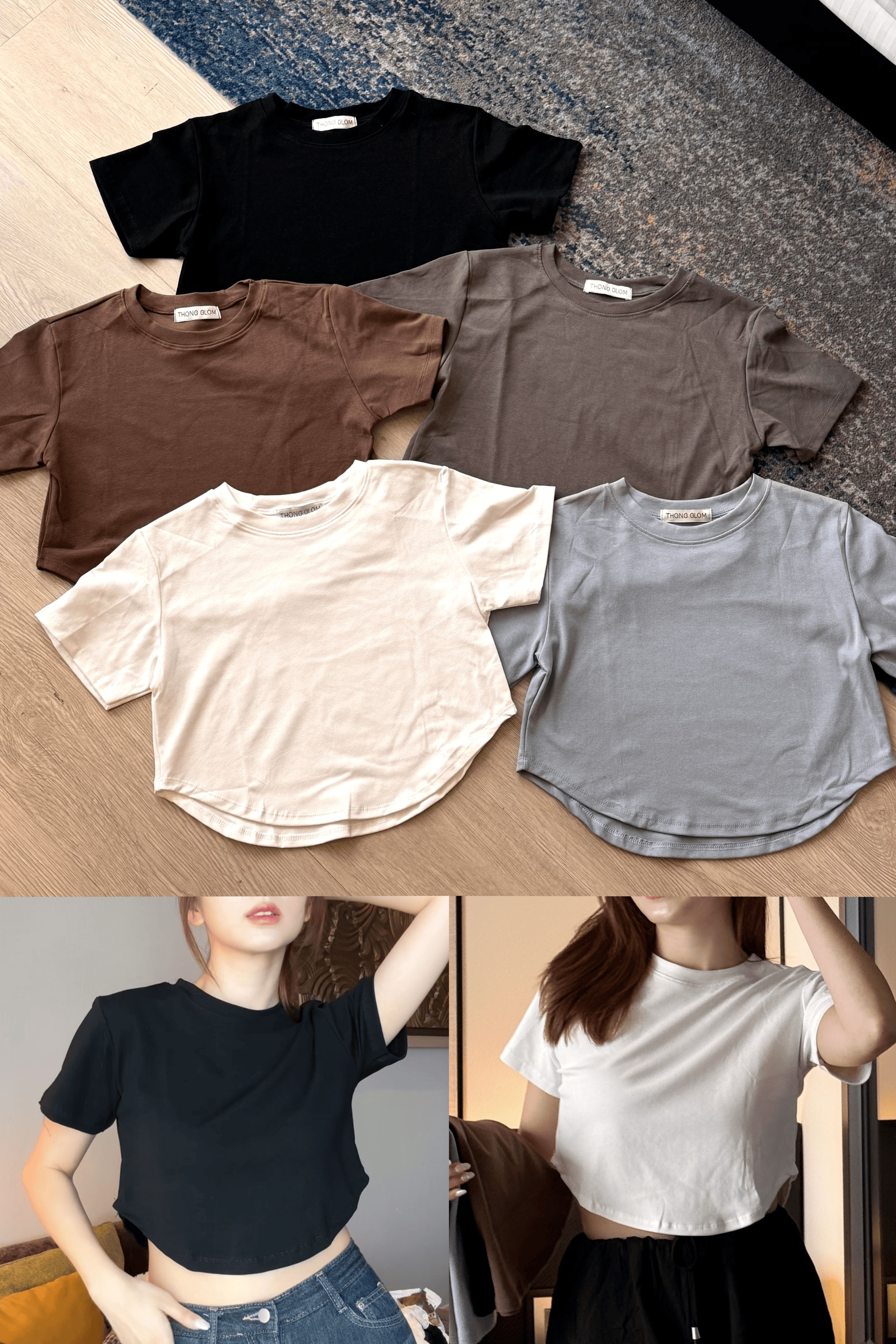 【泰國親身搜羅現貨🇹🇭】My Clothes Friend 系列 ~ Basic 圓領底寬鬆短袖Tee