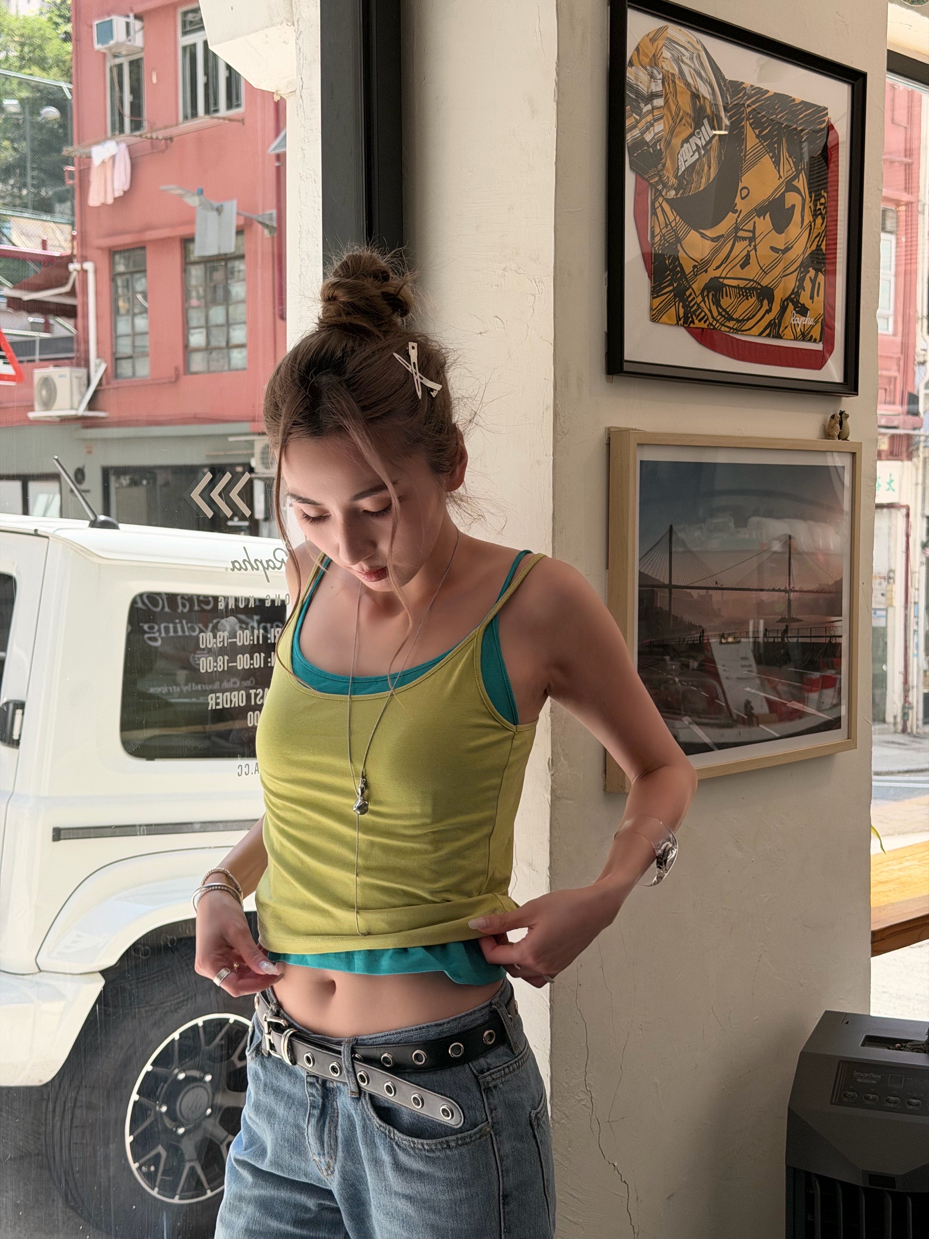 【 瑕疵品❗️】 Jelly Color Layer Top Set