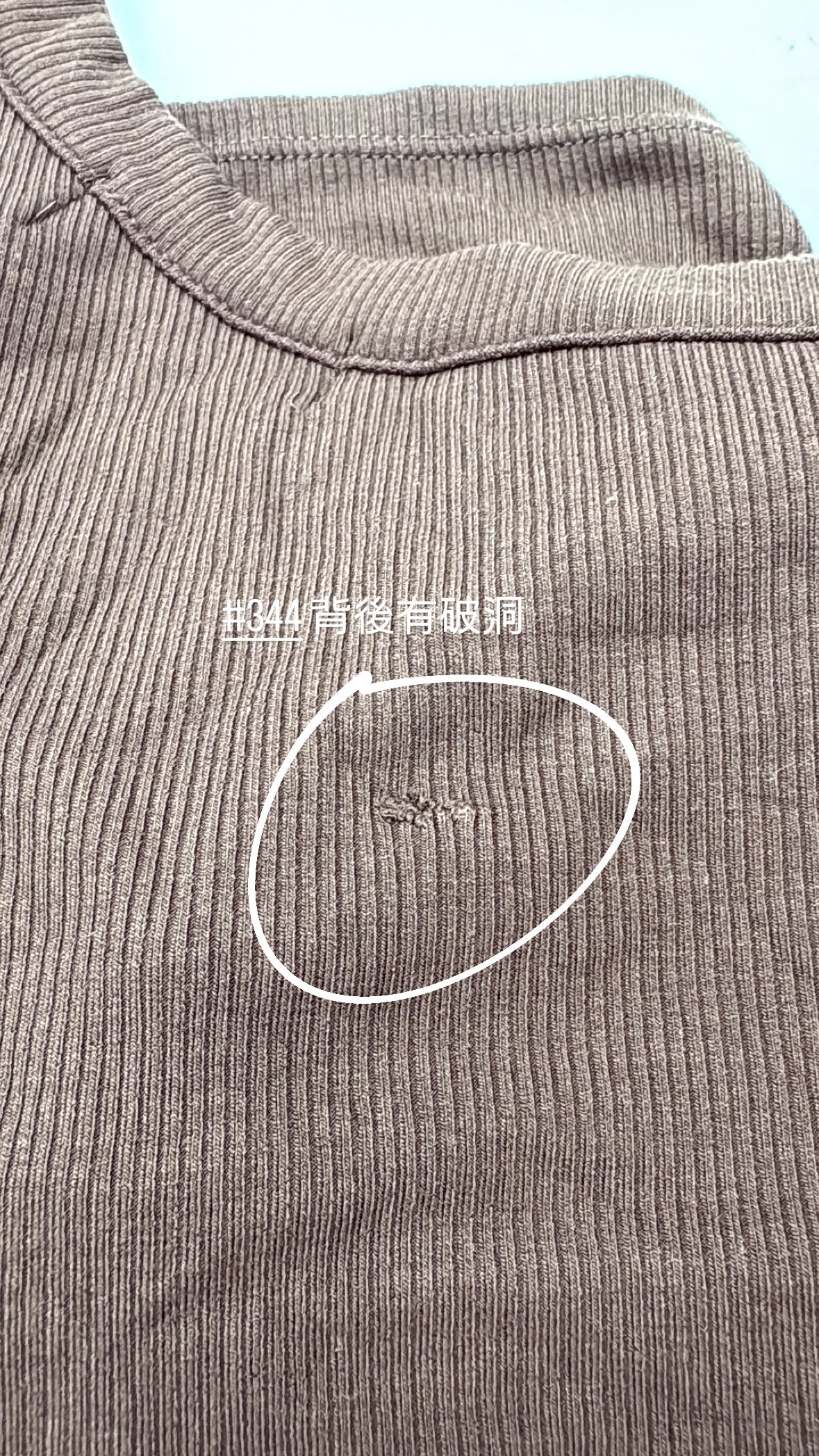 【瑕疵品❗️ 】粗單肩帶Bra-Top