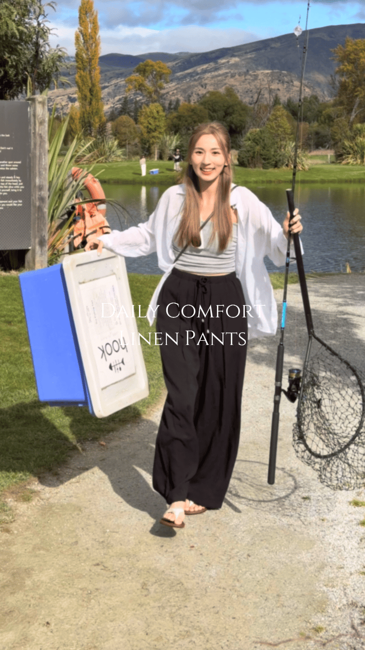 【瑕疵品❗️ 】Daily Comfort Linen Pants