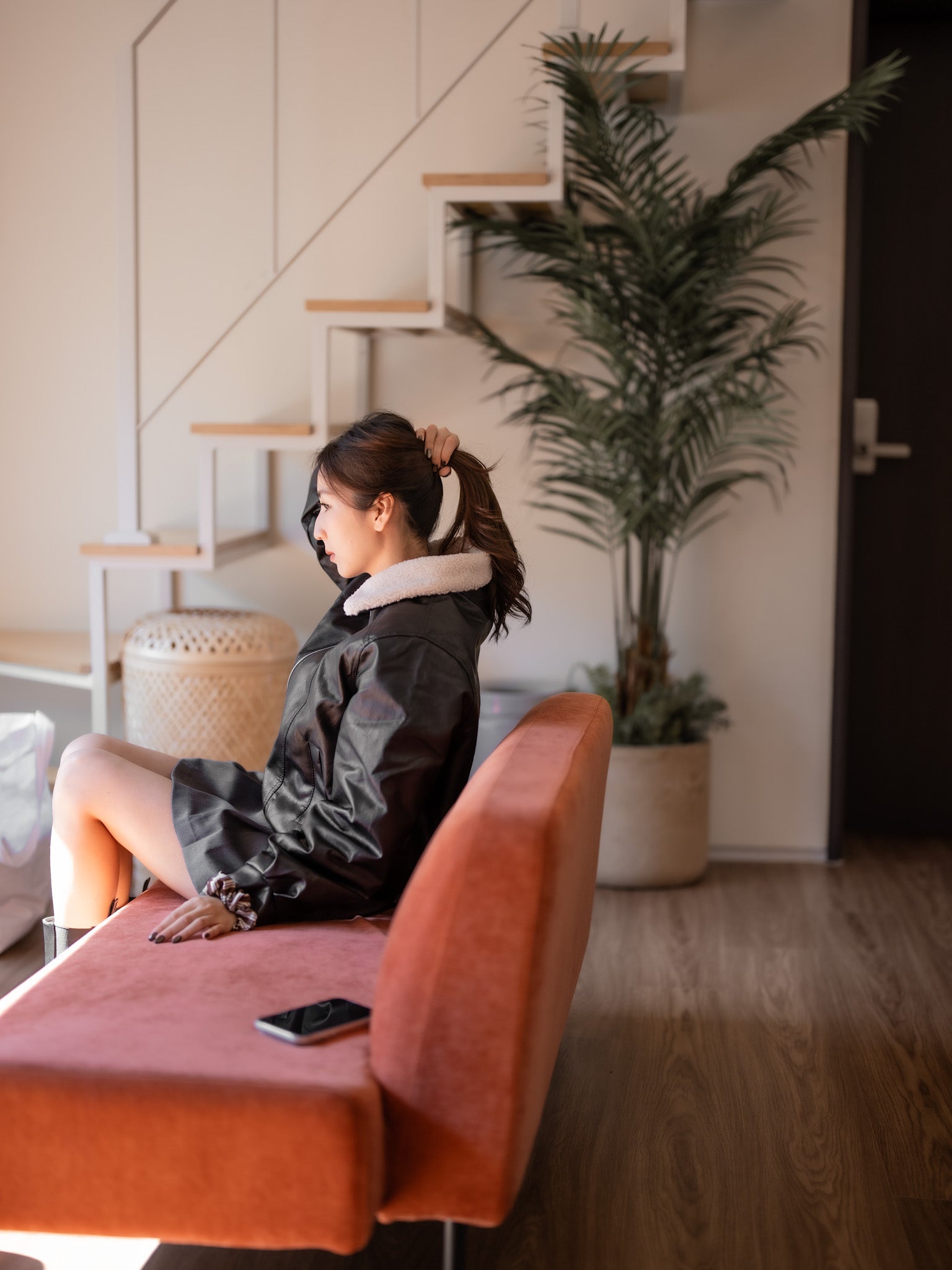 【秋冬的連線🍁】重磅震撼款!羊羔毛翻領厚毛皮褸