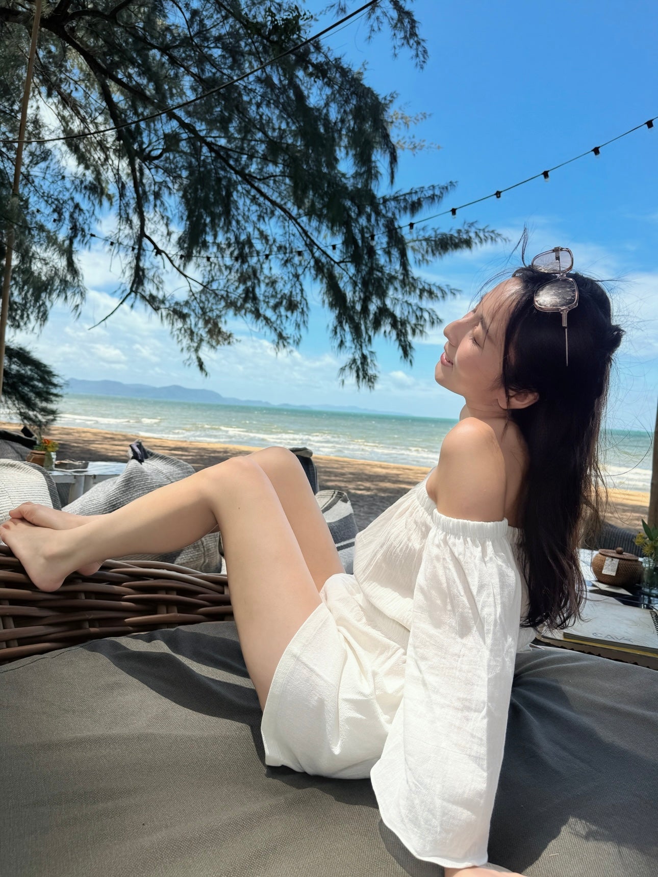 【🇹🇭泰國連線最終回 #10】$99泰國薄棉麻系列|西西里風情飄飄袖Top