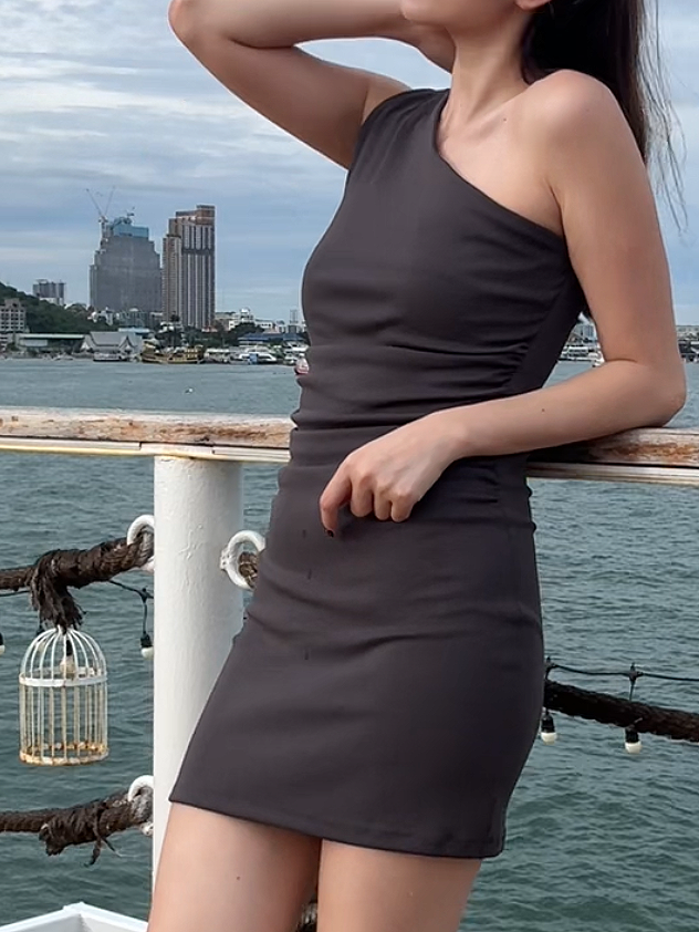 【泰國親身搜羅現貨🇹🇭】Grand Daily Collection🍸|One shoulder Lady Ops