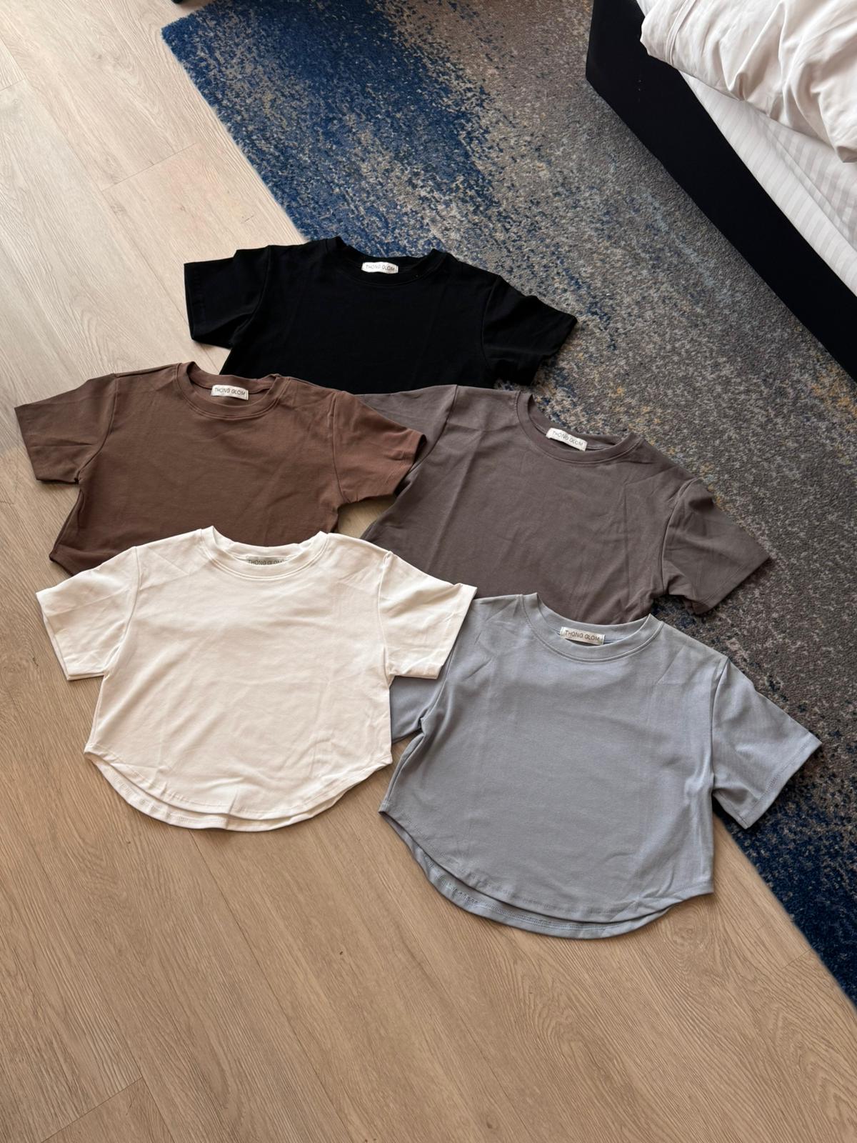 【泰國親身搜羅現貨🇹🇭】My Clothes Friend 系列 ~ Basic 圓領底寬鬆短袖Tee