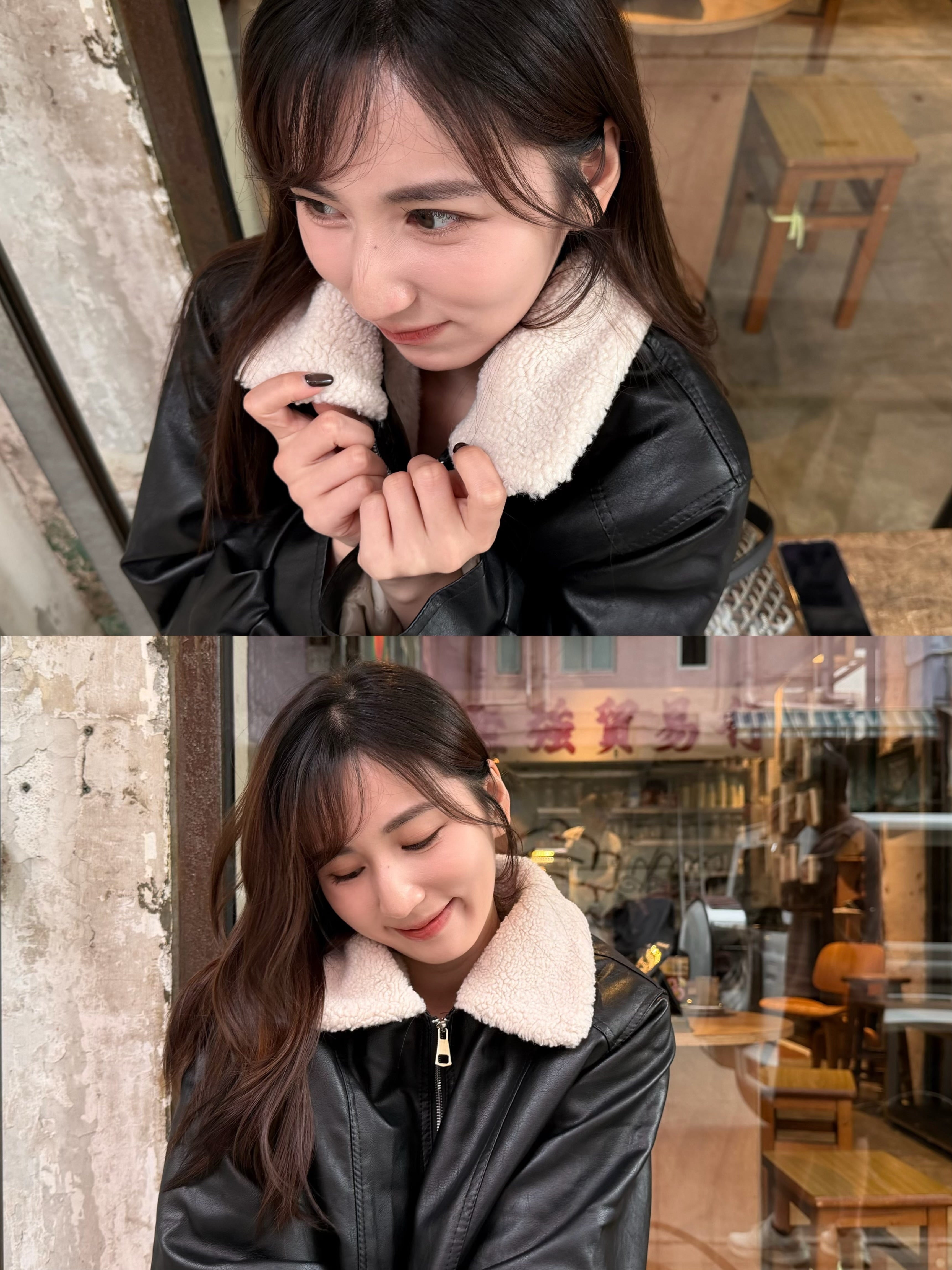 【秋冬的連線🍁】重磅震撼款!羊羔毛翻領厚毛皮褸