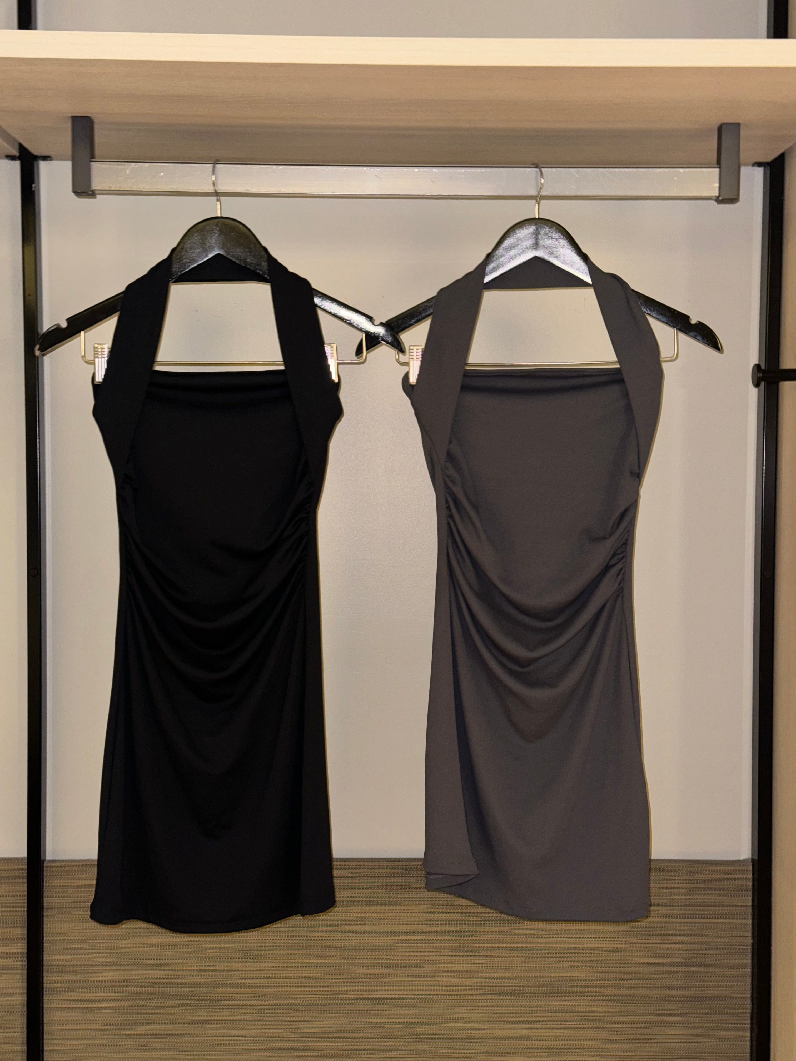 【泰國親身搜羅現貨🇹🇭】Grand Daily Collection🍸|掛頸顯線條連身短裙