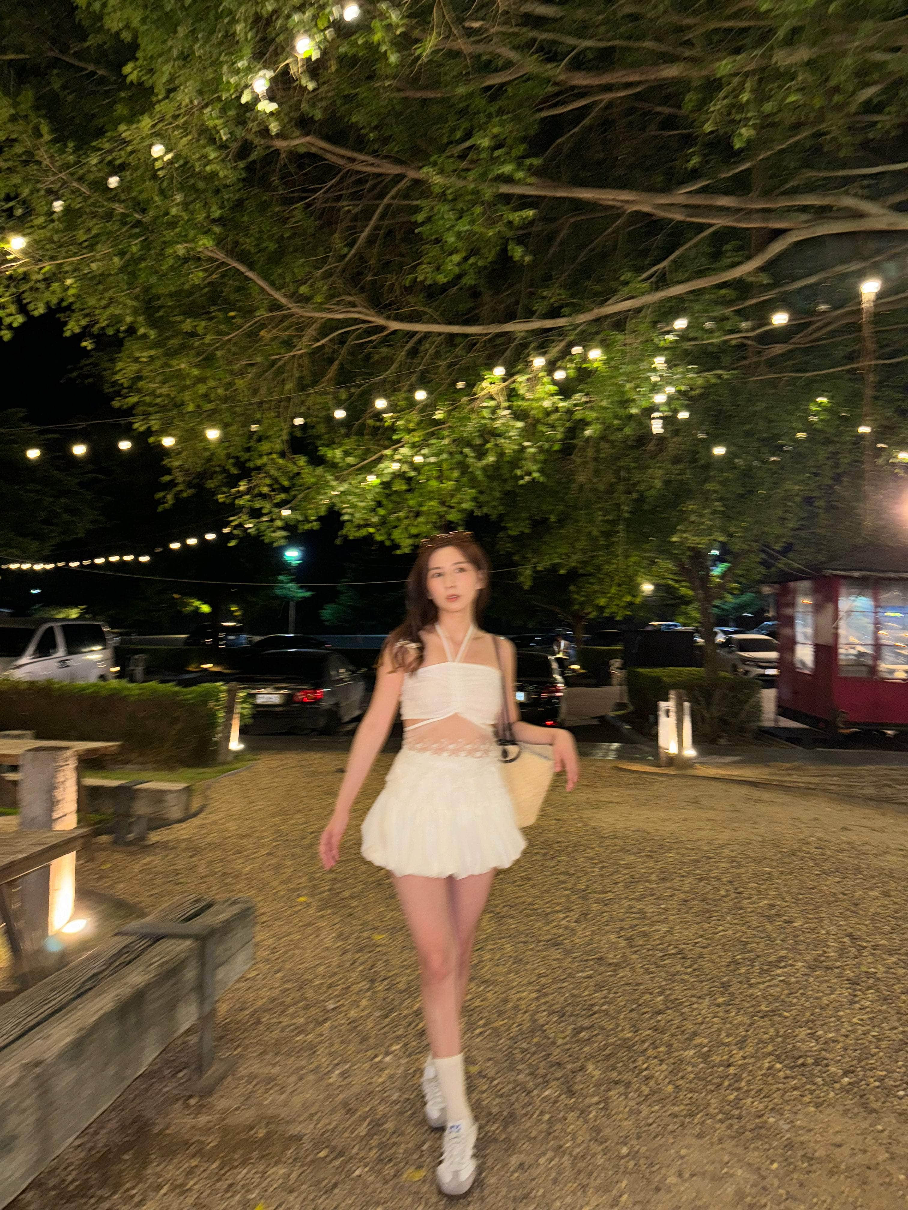 【泰國親身搜羅現貨🇹🇭】仙氣透紗交叉Top