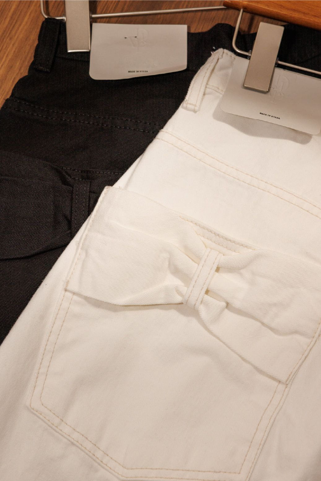 【瑕疵品❗️ 】Ribbon Pocket Balloon Jeans ⋆꙳𝜗𝜚꙳.*