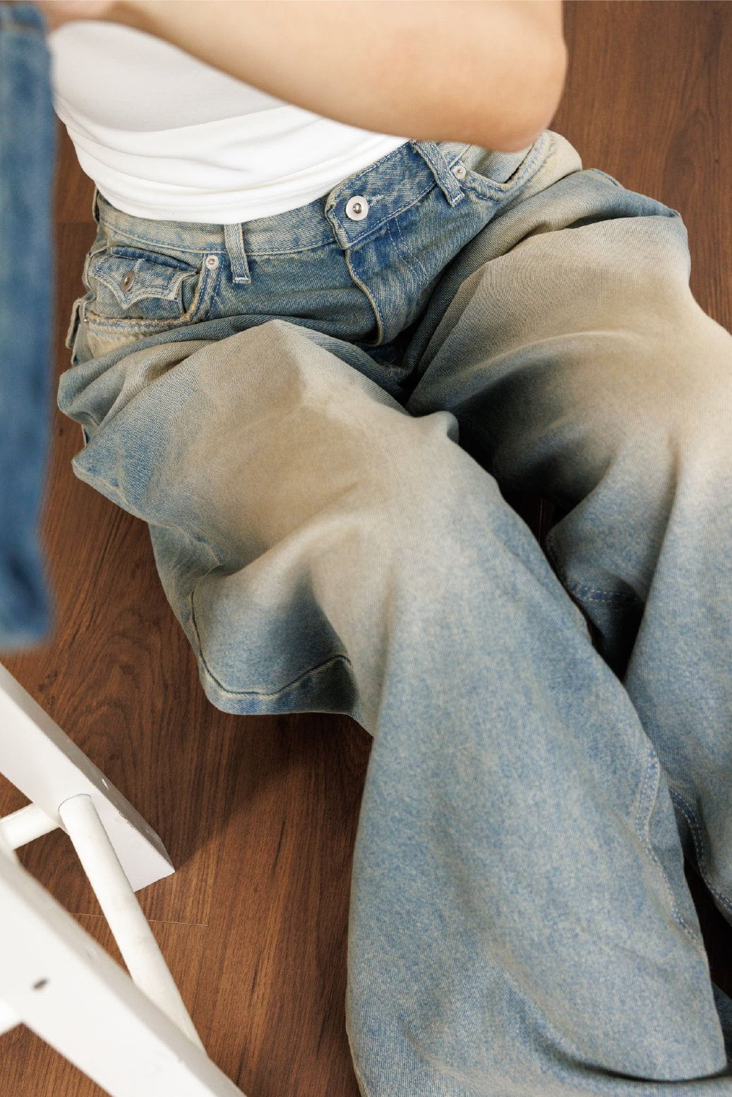 【Threads の 神褲大合集👖!】Karina鈕扣口袋牛仔褲 ✰~૮ › ᴥ‹३