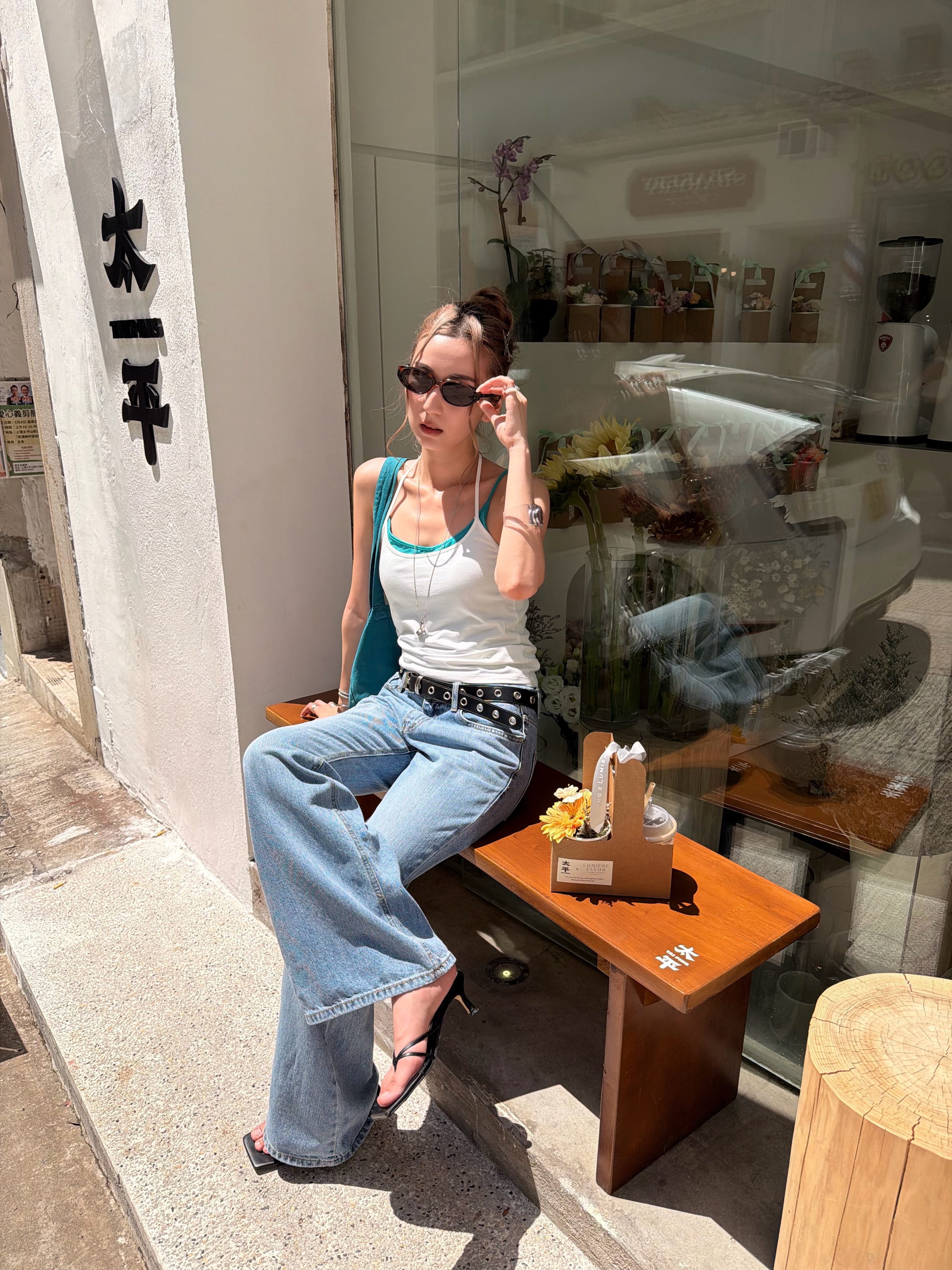 The store owner's first pair of low-rise jeans! My Perfect Low-rise Jeans
