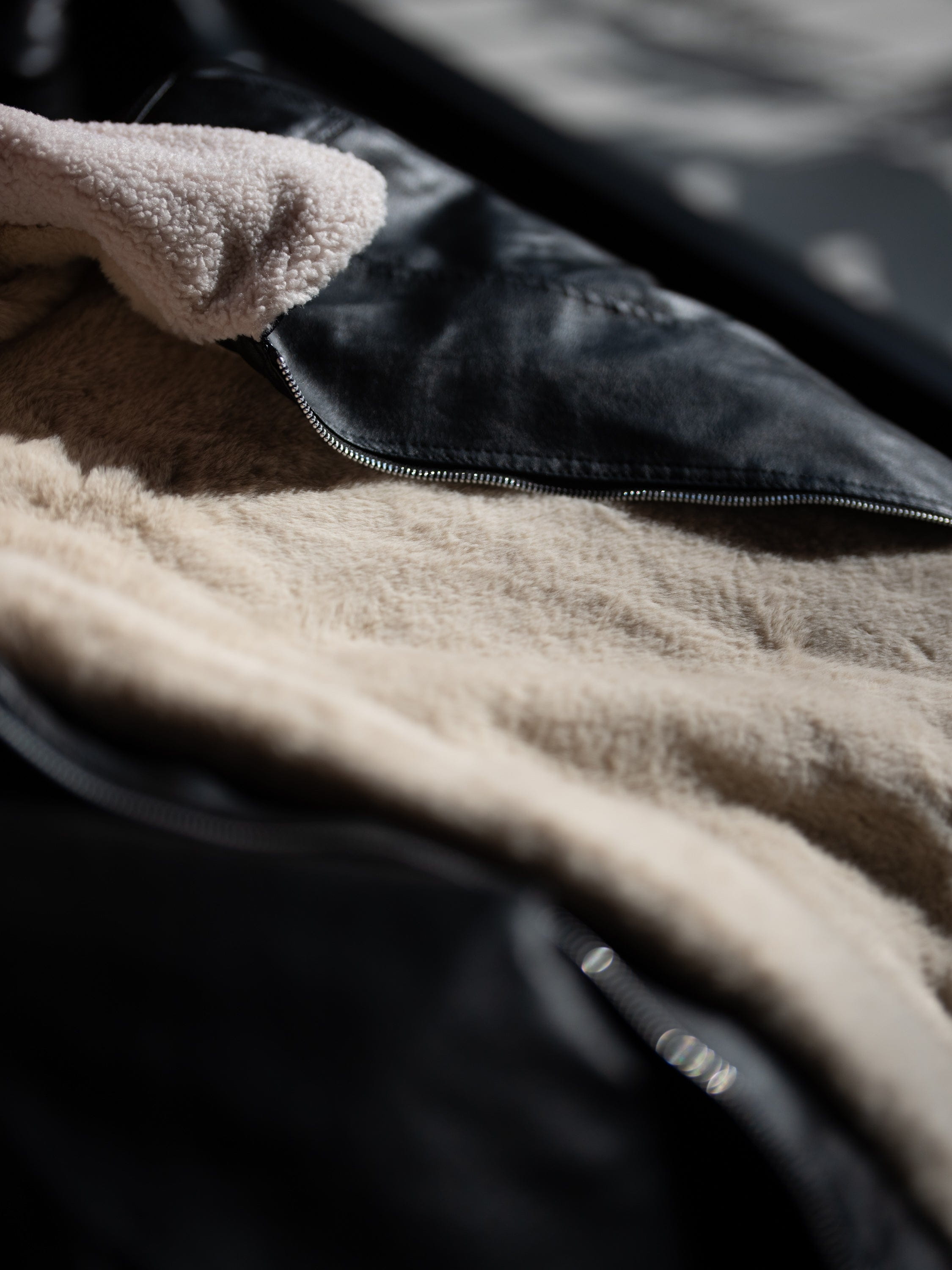 【秋冬的連線🍁】重磅震撼款!羊羔毛翻領厚毛皮褸