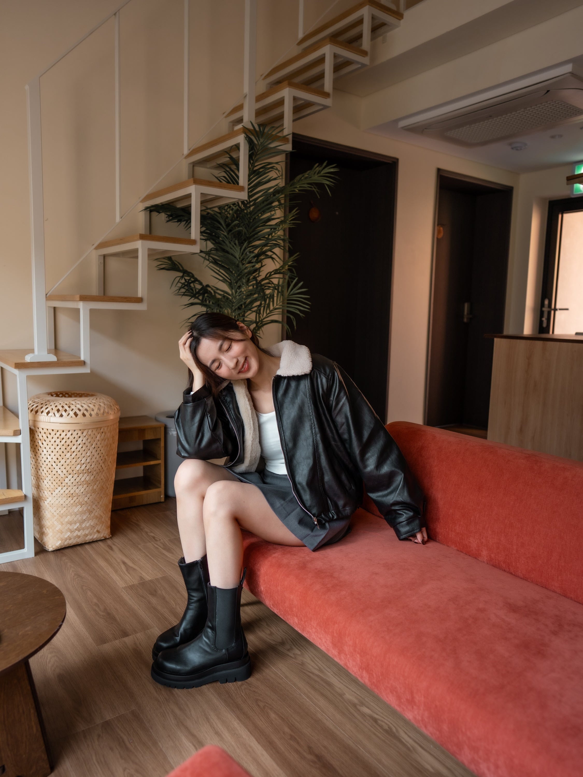 【秋冬的連線🍁】日行萬步都超舒適!4-Seasons Leather Ankle Boot