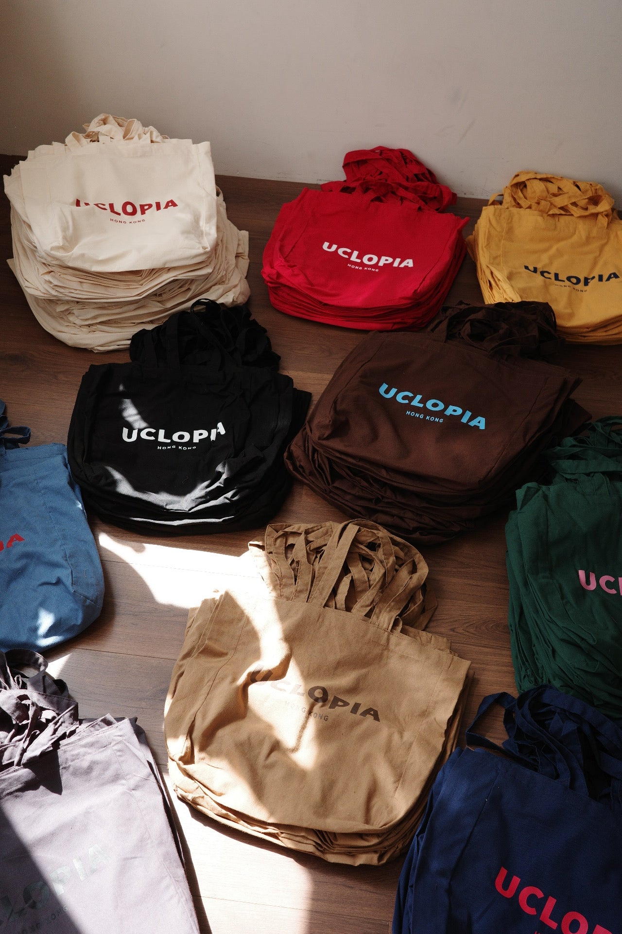 【全店產品$1300滿額贈品🎁】UCLOPIA SHOWROOM 限定薄環保袋🍋