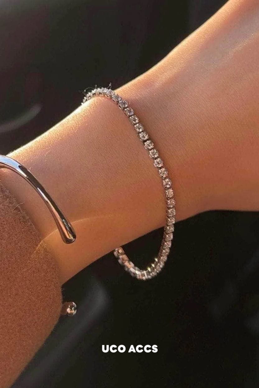 【春日韓國連線🇰🇷🌸】今年大熱網球手鍊✨Blink Blink bracelet 閃石手鏈