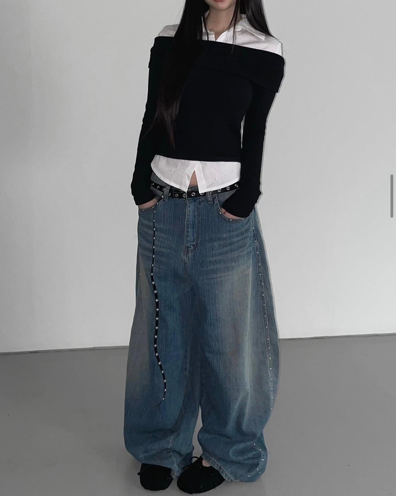 【Threads の 神褲大合集👖!】柳釘氣球鬆軟牛仔褲 ⌯・ᴗ・⌯ಣ