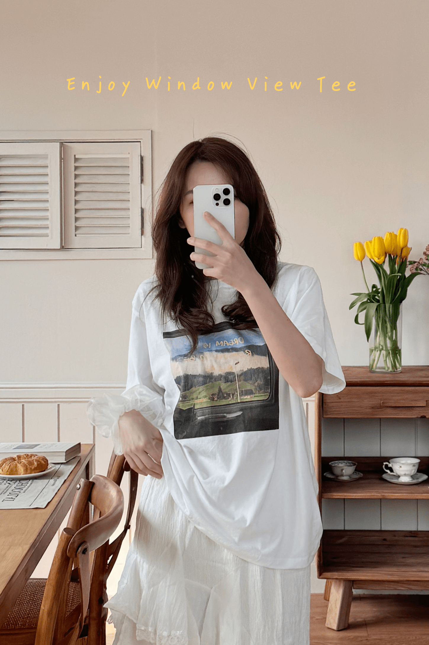 【韓國親身搜羅系列🏝️】Enjoy Window View Tee