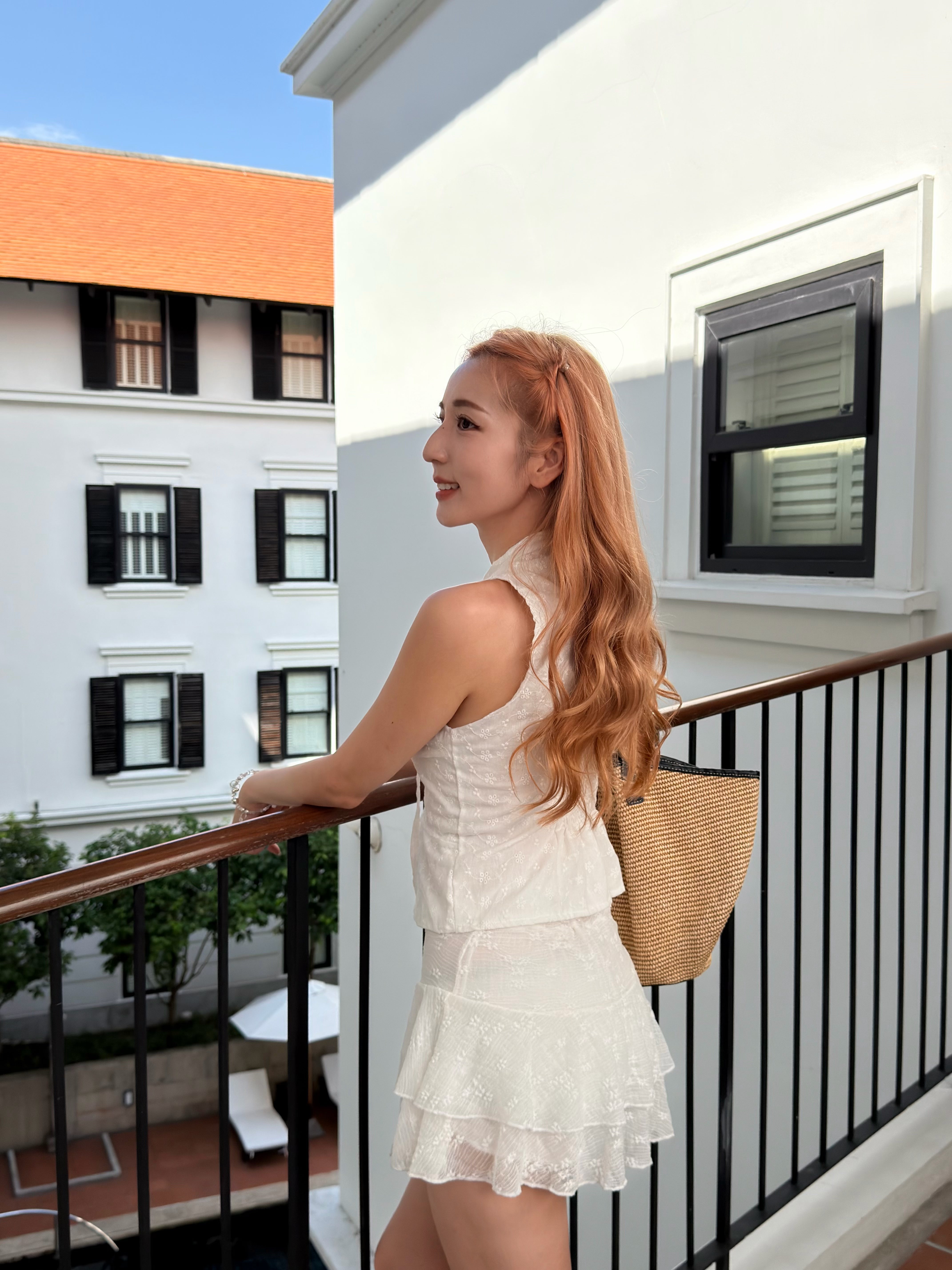 【 夏日炎炎泰國連線☀️🇹🇭 】#8 古典甜美小性感集於一身 🥂 A Little Mixing Top