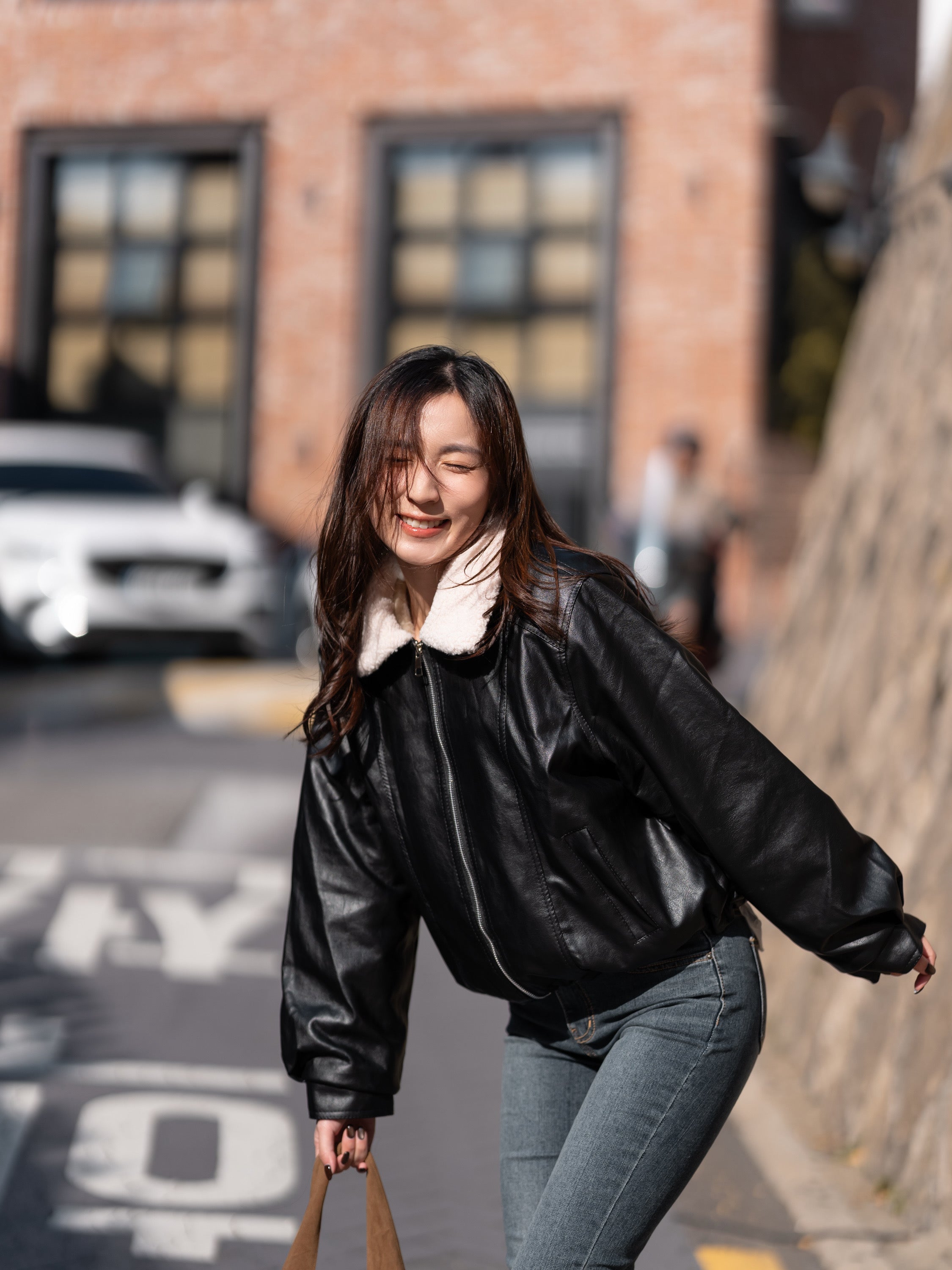 【秋冬的連線🍁】重磅震撼款!羊羔毛翻領厚毛皮褸