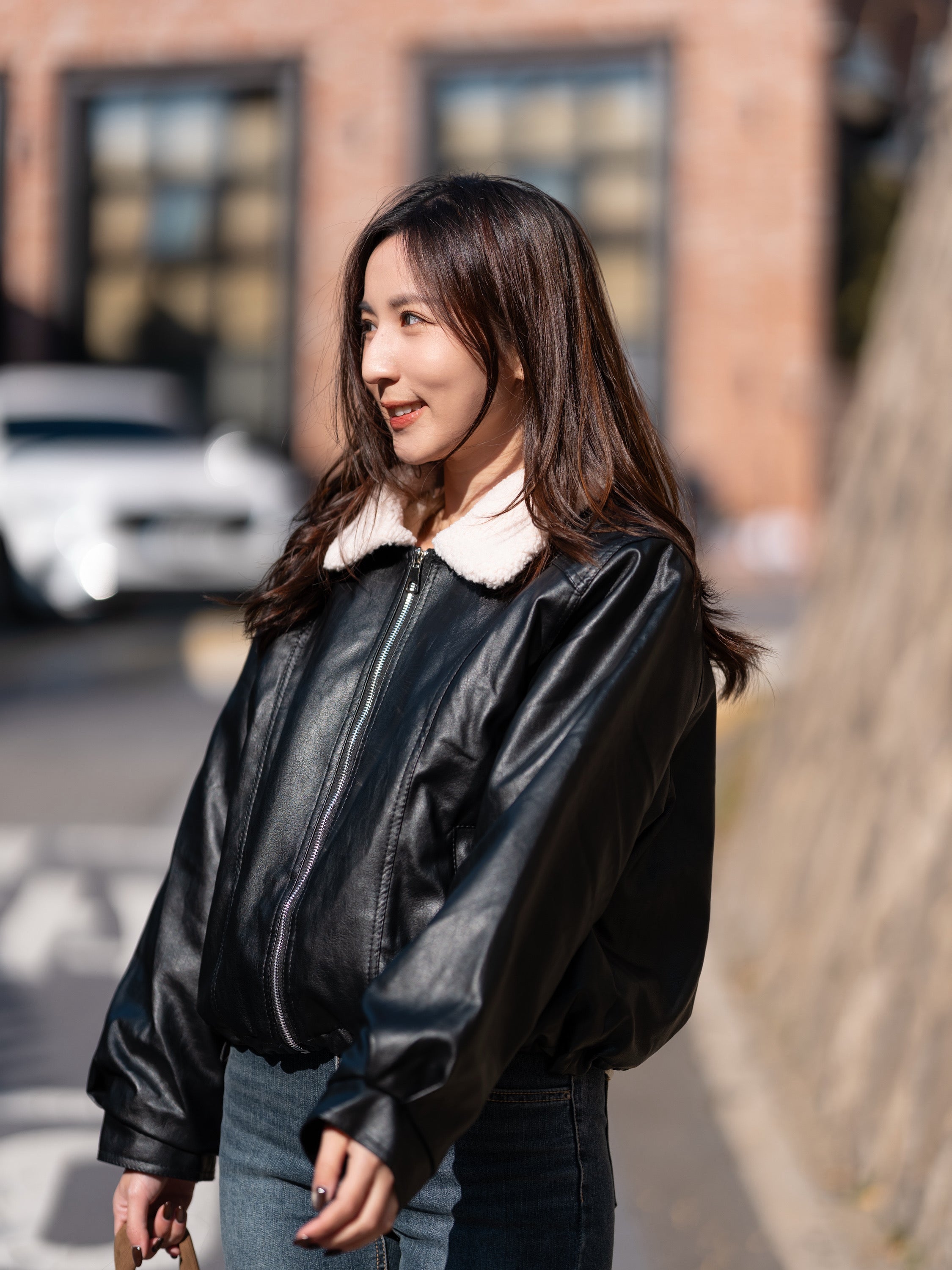 【秋冬的連線🍁】重磅震撼款!羊羔毛翻領厚毛皮褸