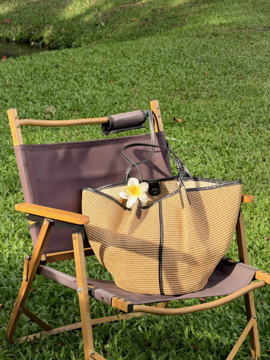 【 夏日炎炎泰國連線☀️🇹🇭 】#22 韓國選品!夏日拼色藤籃單肩袋