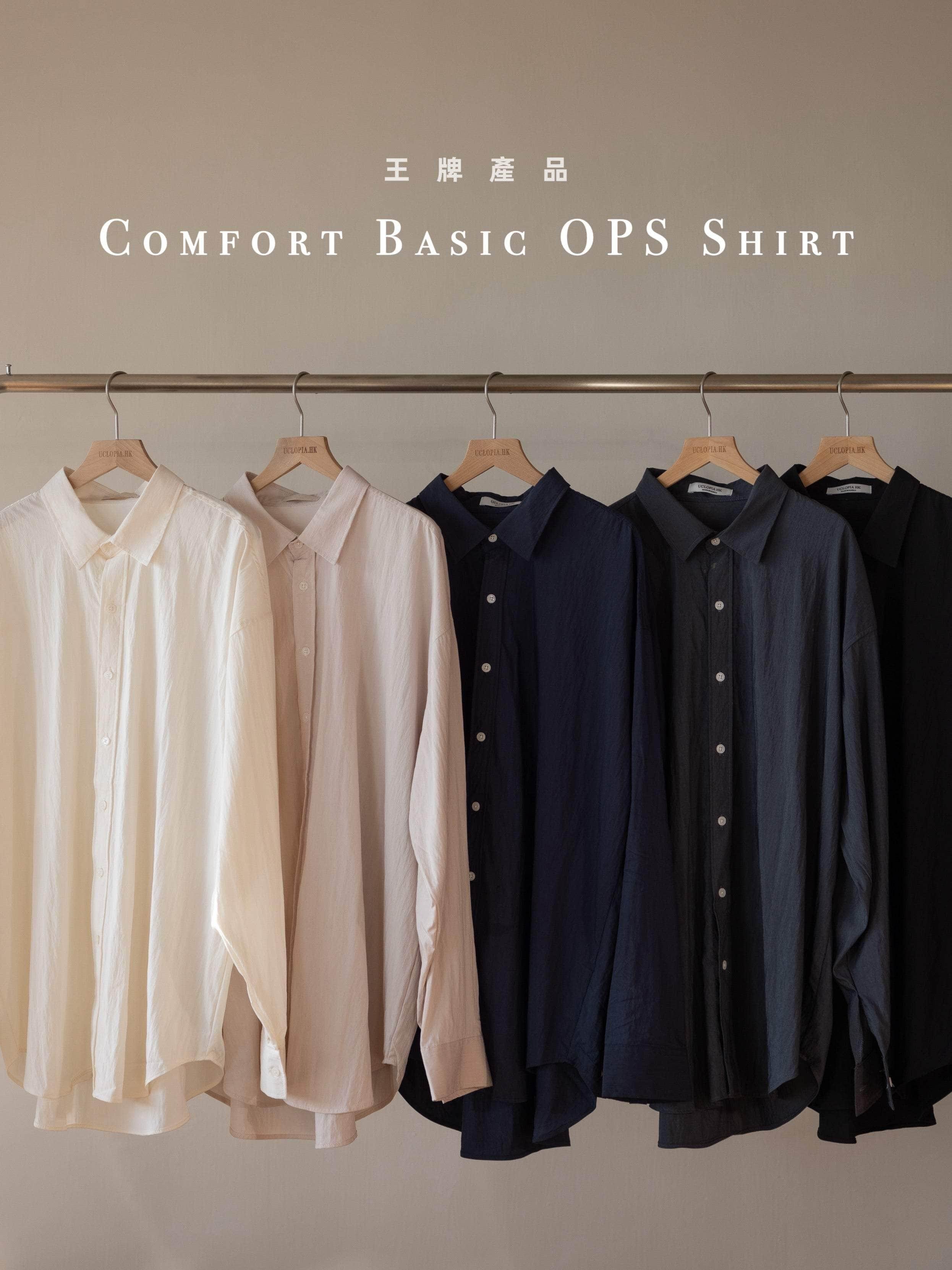 韓國服飾 襯衫韓國長袖上衣韓國 王牌服飾🏆Comfort Basic OPS Shirt [ 五色入 ]