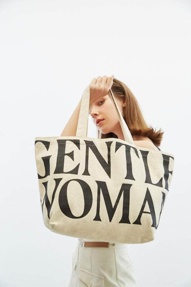 UCLOPIA HK 🇹🇭限時預購❗️GENTLE WOMAN Canvas Tote Bag