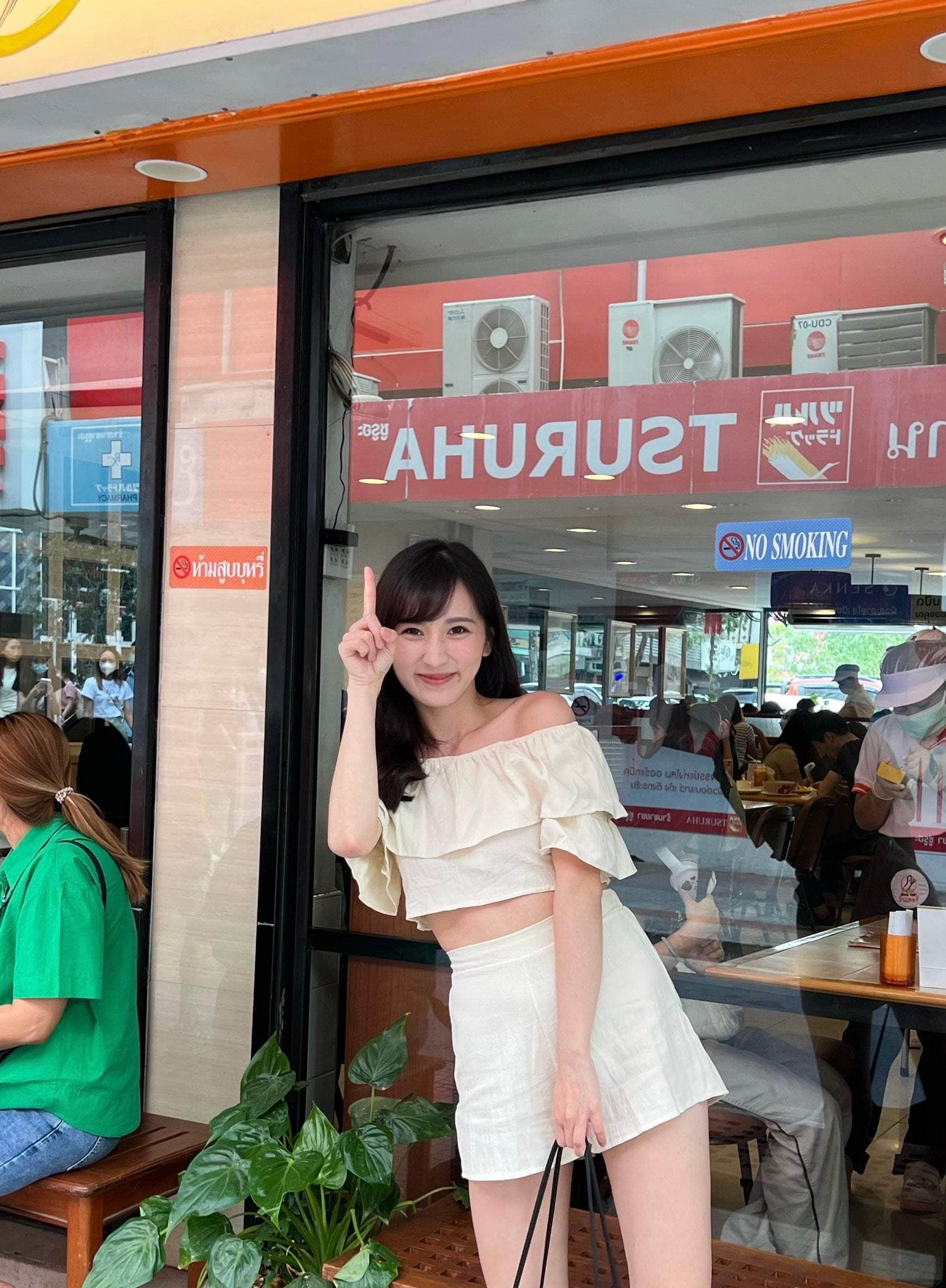 泰國服飾 上衣泰國 泰國連線中🇹🇭棉麻一字膊套裝