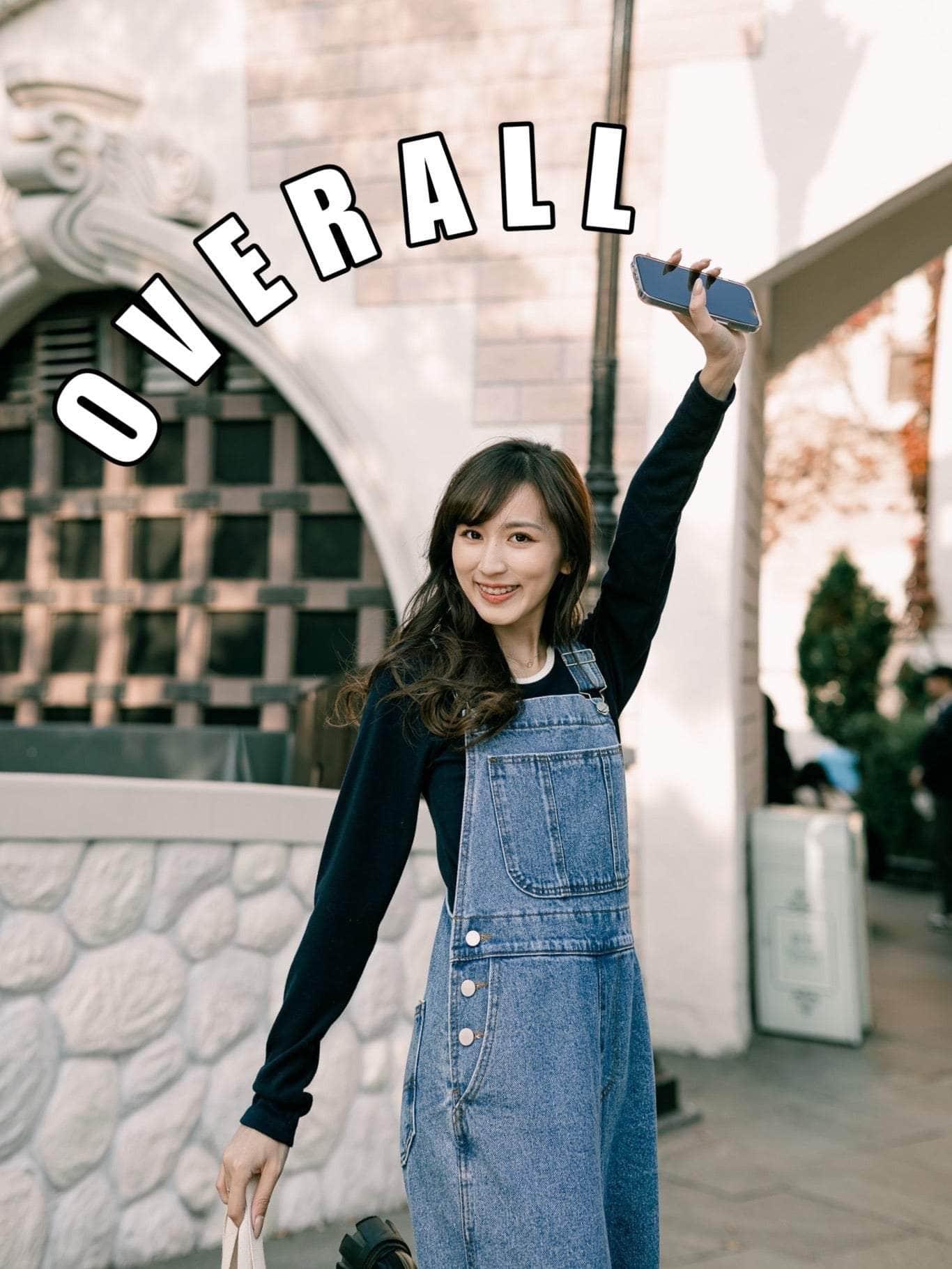 韓國服飾 連身褲韓國 💚DAY4韓國親自搜羅🇰🇷 Classic boyfriend style overall