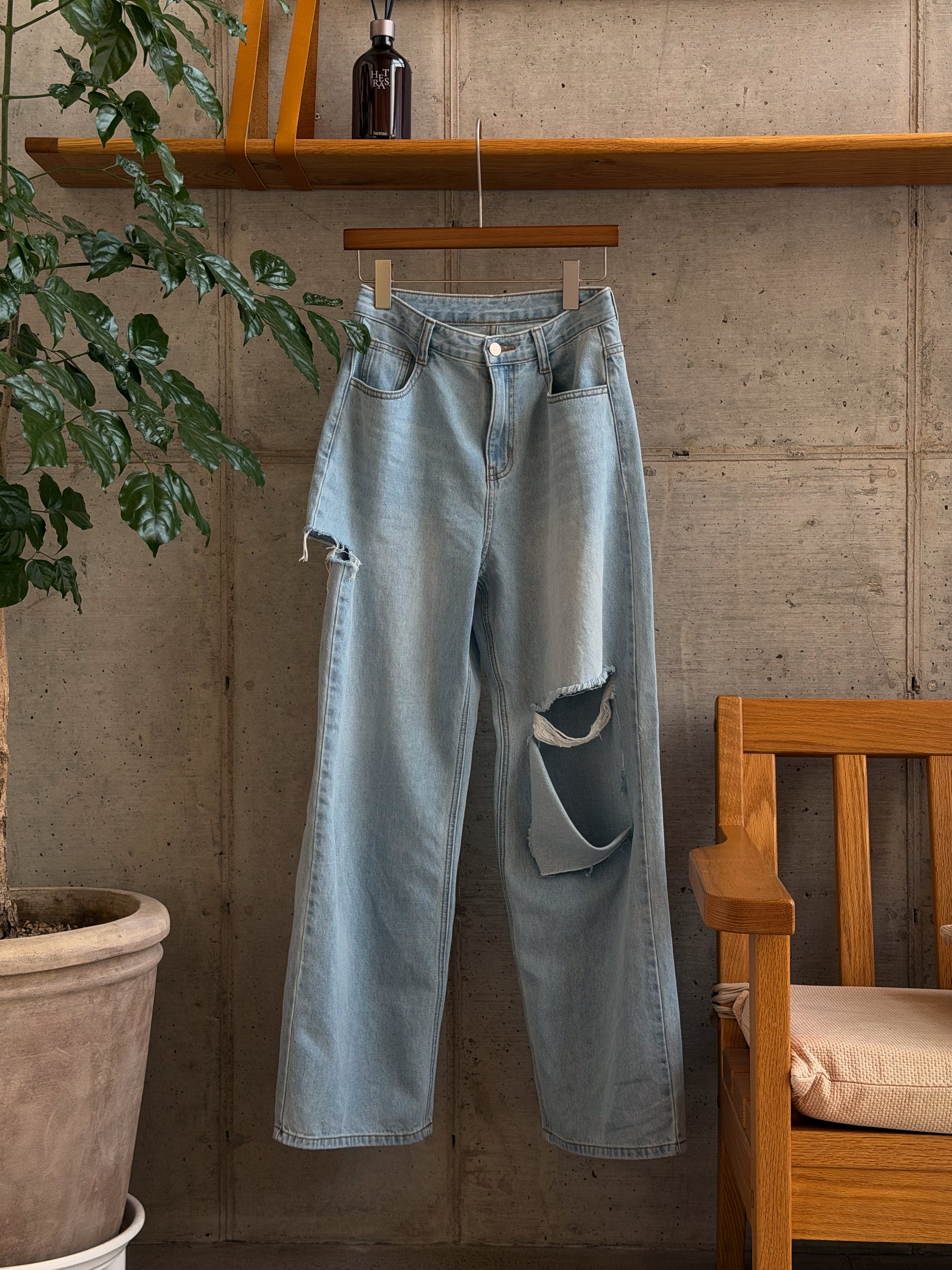 【春日韓國連線🇰🇷🌸】完美比例完美顏色 💯 My Perfect Ripped Jeans