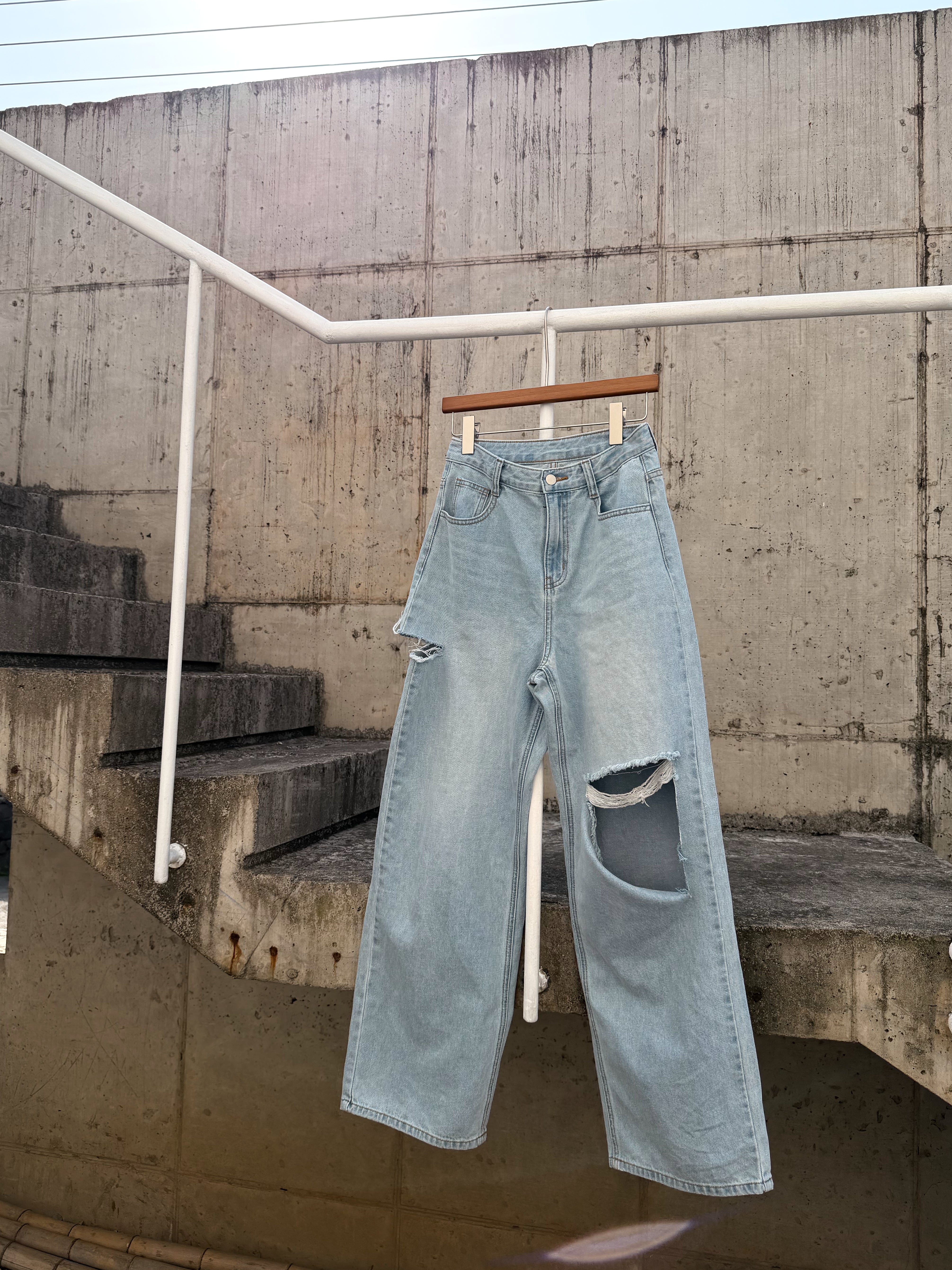 【春日韓國連線🇰🇷🌸】完美比例完美顏色 💯 My Perfect Ripped Jeans