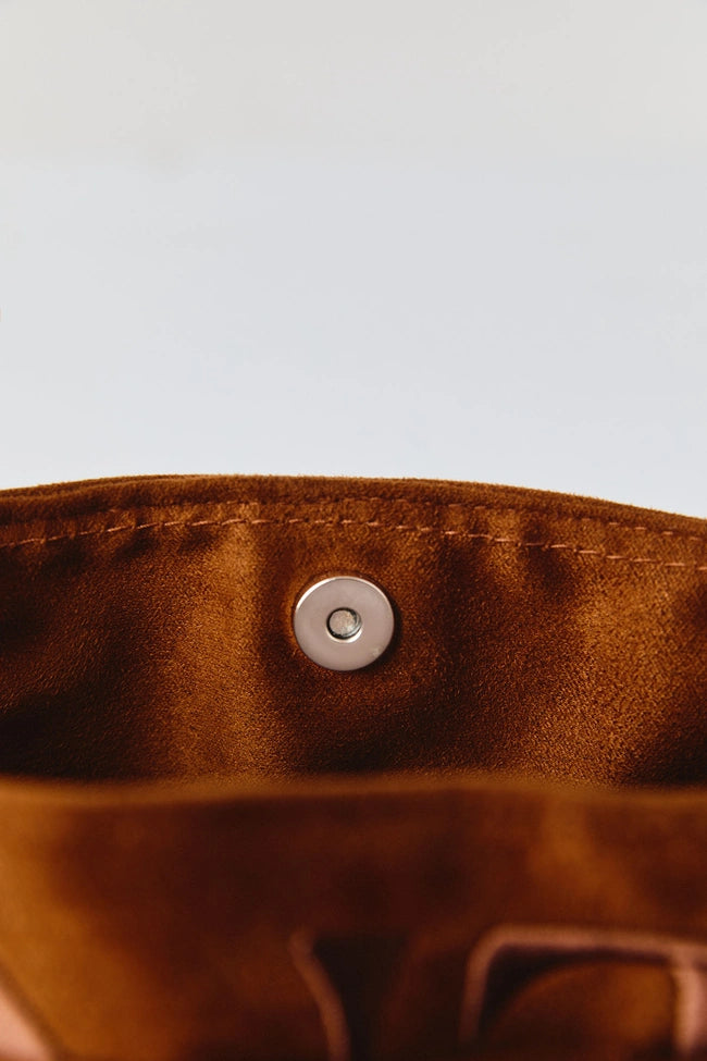 Gentle Woman｜SUEDE BALLERINA BAG