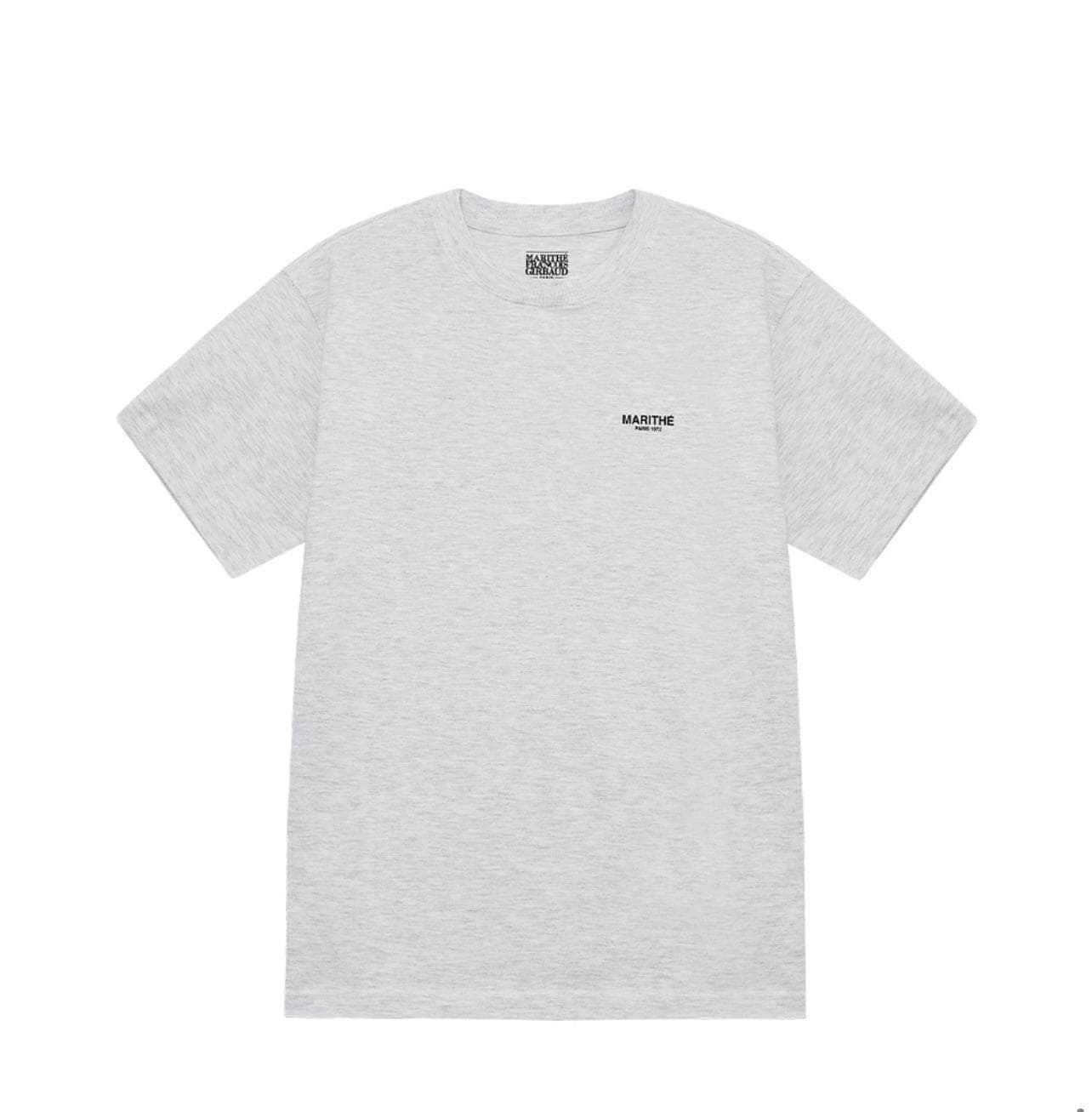 ★Marithe + Francois Girbaud★ CLASSIC LOGO STAMP TEE oatmea ☆Marithe + Francois Girbaud☆ CLASSIC LOGO STAMP TEE oatmea