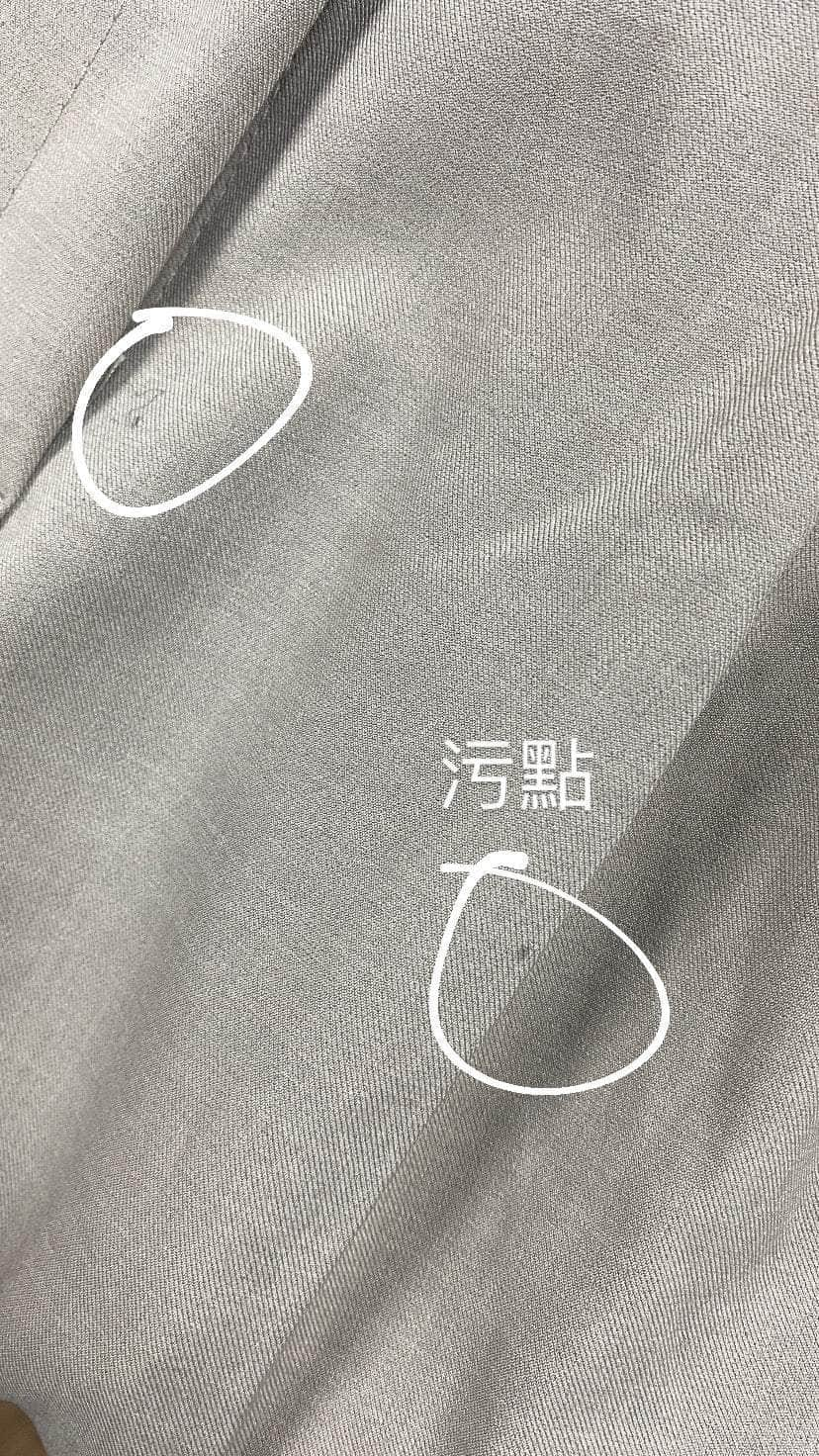 韓國服飾 長褲韓國 摩卡灰色 / 瑕疵品 16色垂感闊腳西裝褲 [瑕疵品]