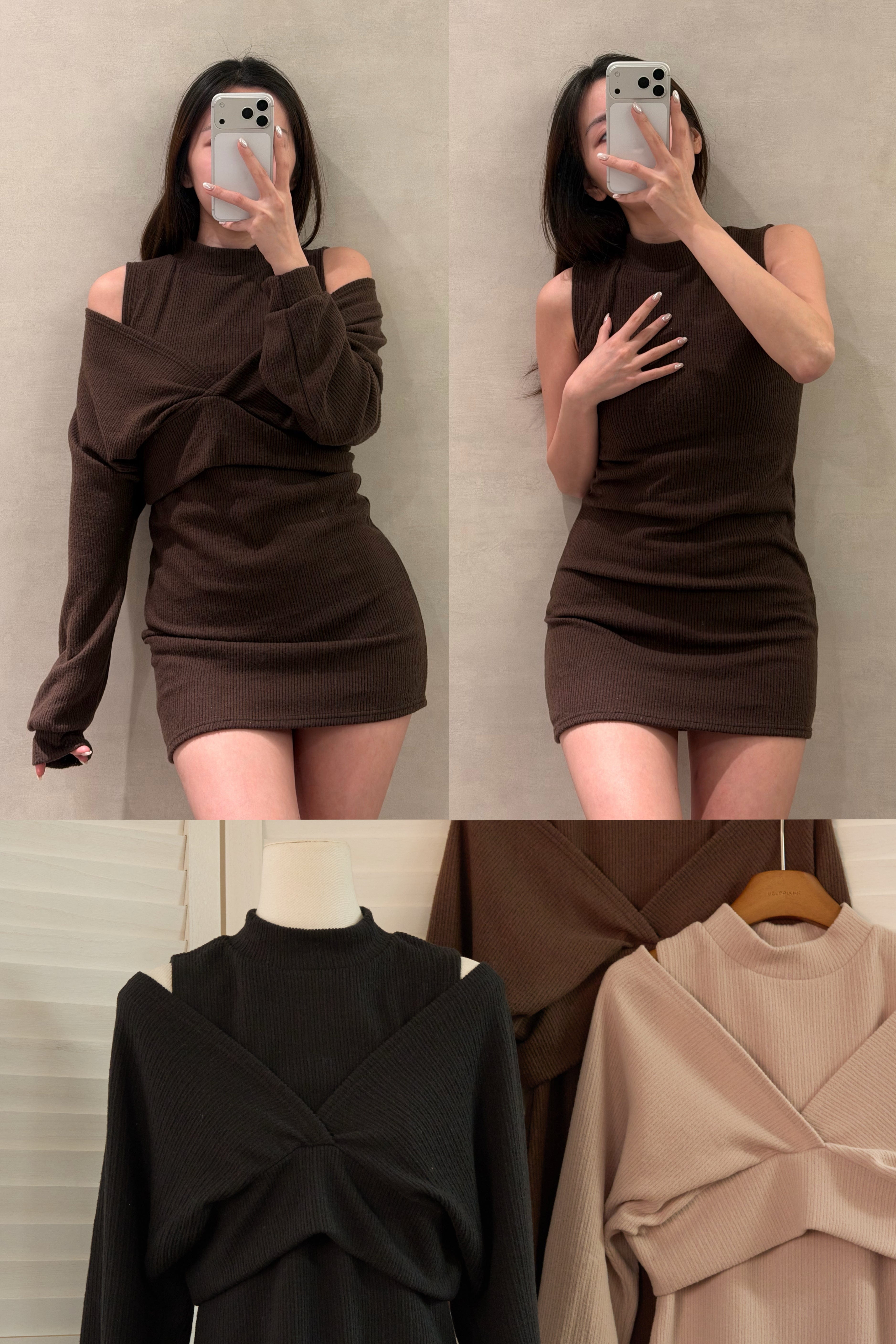 【 歷屆最精彩！$99震撼價❗️#16 】甜美女友連身裙兩件套［三色入］| Staff’s Pick 💃🏻