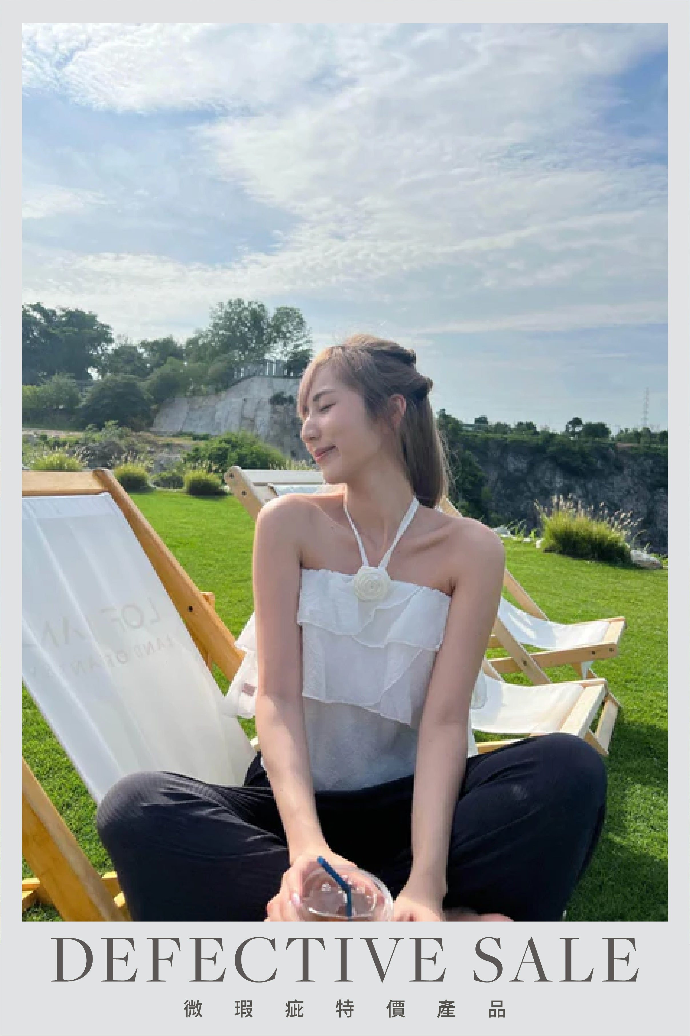 【瑕疵品❗️】 Jisoo Flowers Top