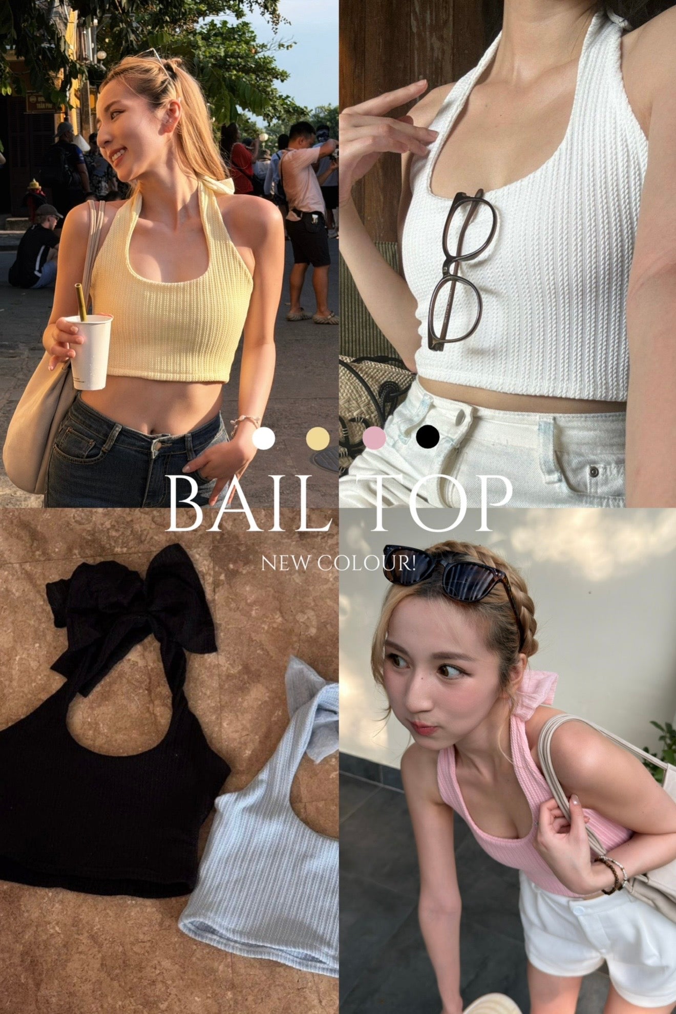 【🇹🇭泰國連線最後一擊！】#18 新顏色！Bali Summer Top [ 四色入］