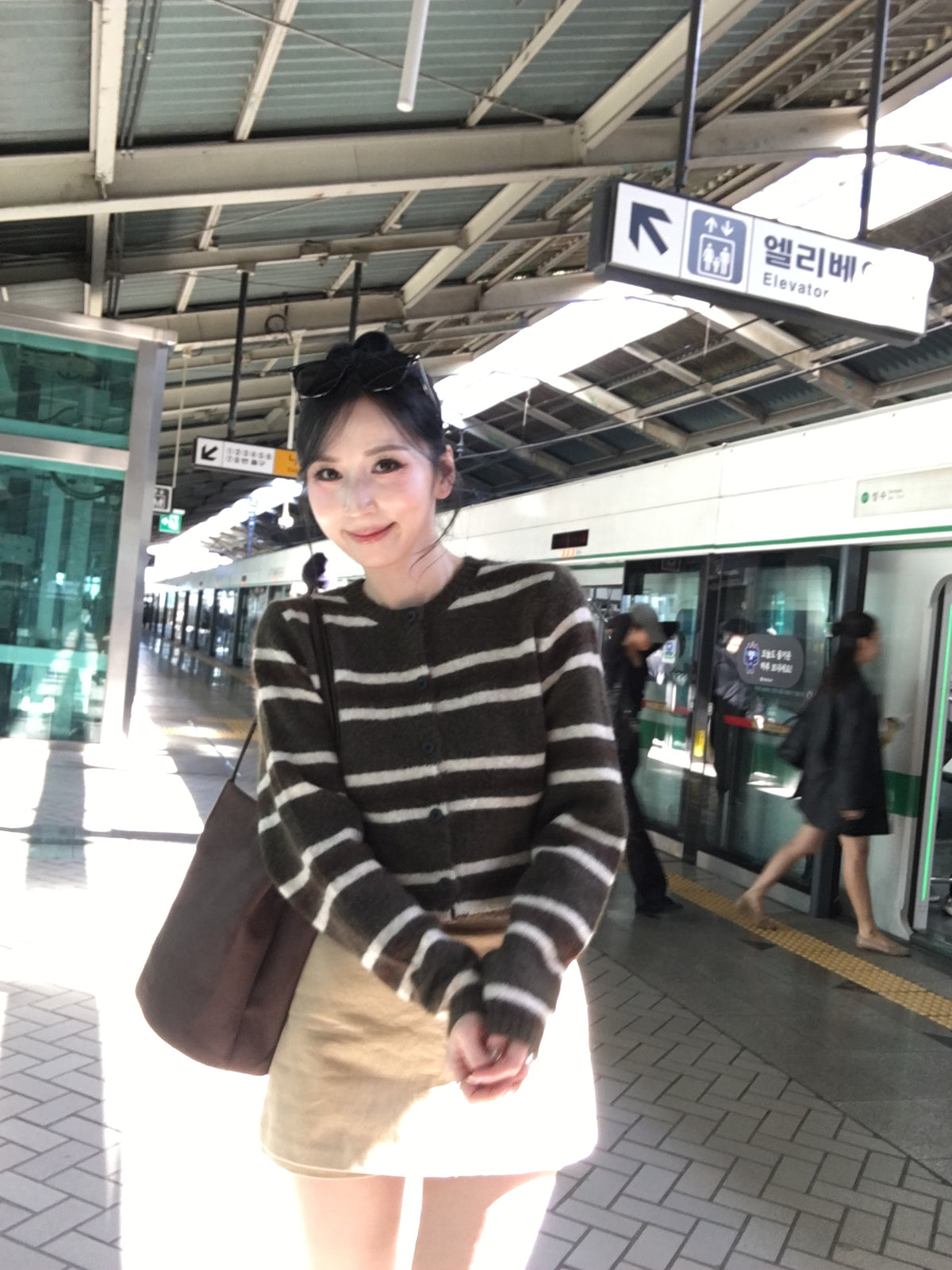 Earthy Colors Cotton A-line Skirt［三色入］