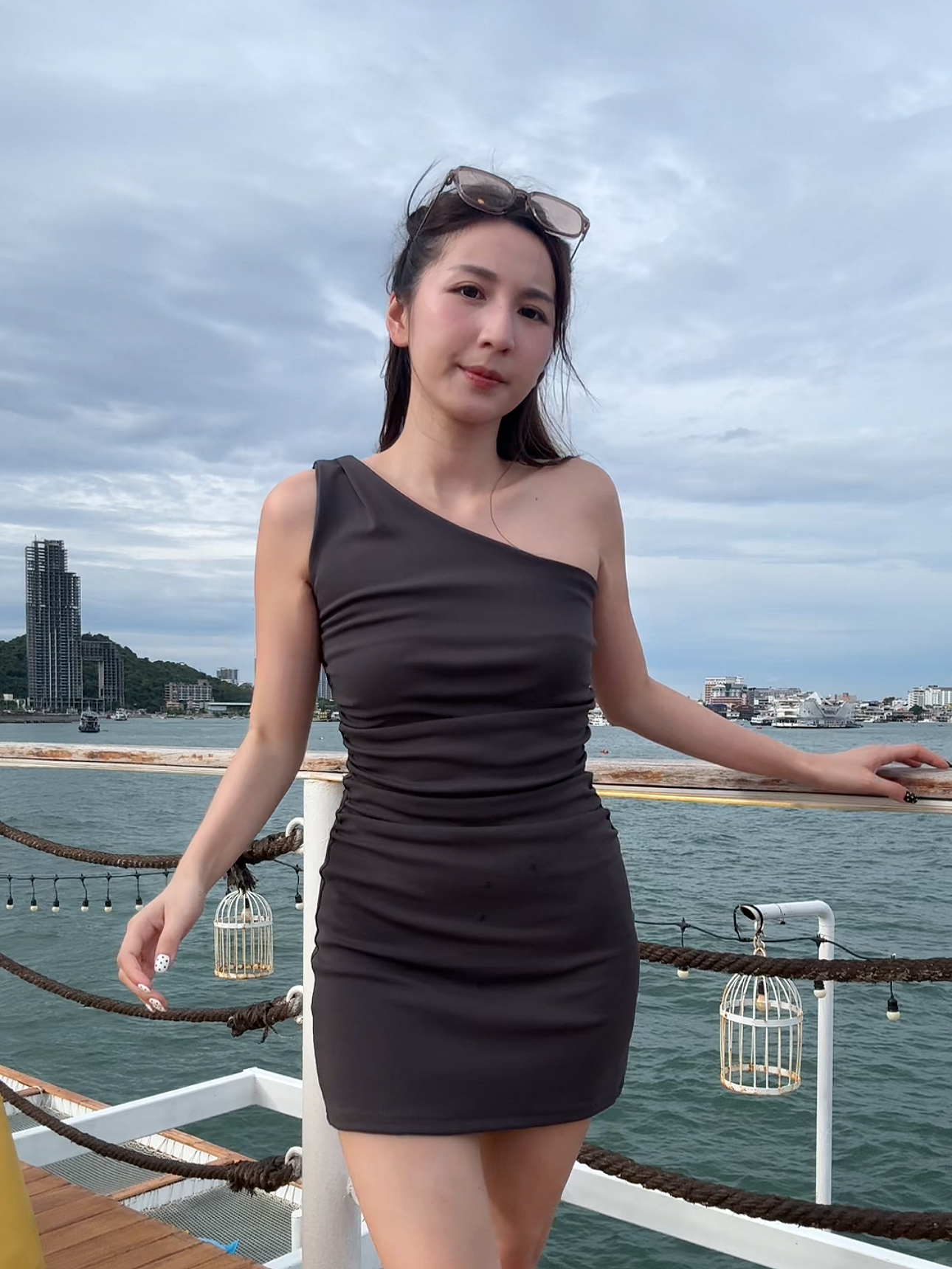 【🇹🇭泰國連線最終回 #7】Grand Daily Collection🍸｜One shoulder Lady Ops
