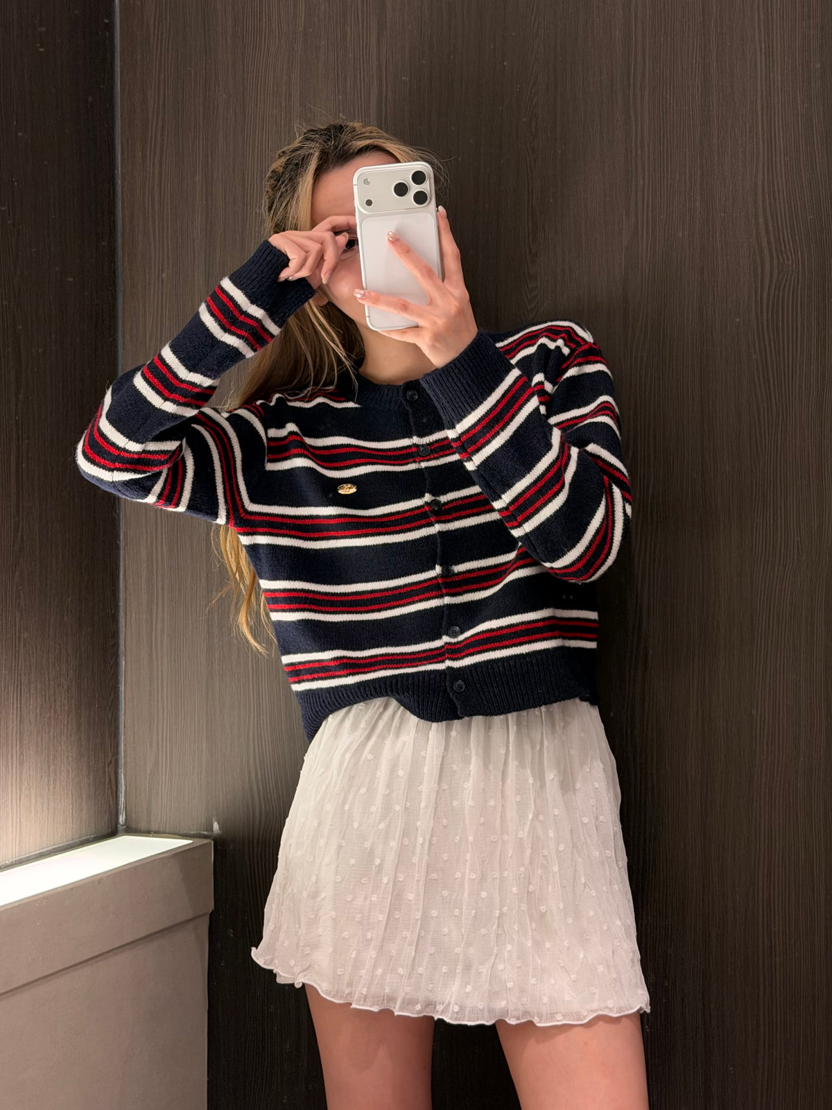 【 $99開季震撼價❗️ 】#28 | 學園風拼色間條冷衫［三色入］
