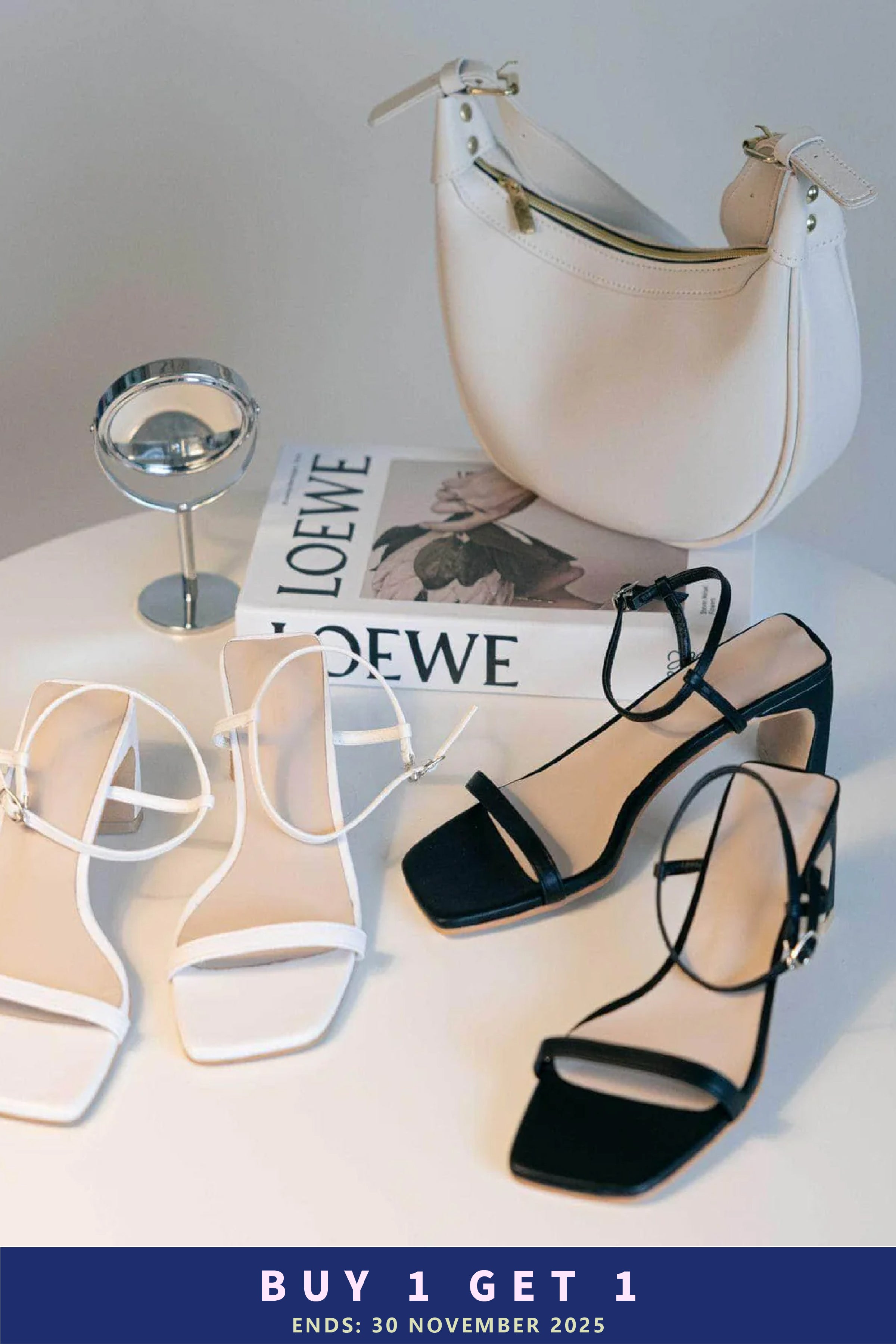 日常都可穿✨幼帶高跟鞋［兩色入］